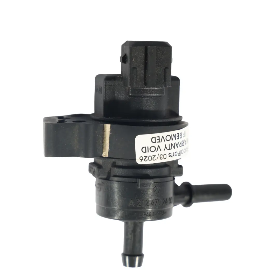 M271 Petrol Turbo Solenoid Regeneration Valve to Mercedes W212 with Part number A2124702493 Mercedes W212 M271 Petrol Turbo Solenoid Regeneration Valve - SKU A2124702493-1 - Part number A2124702493