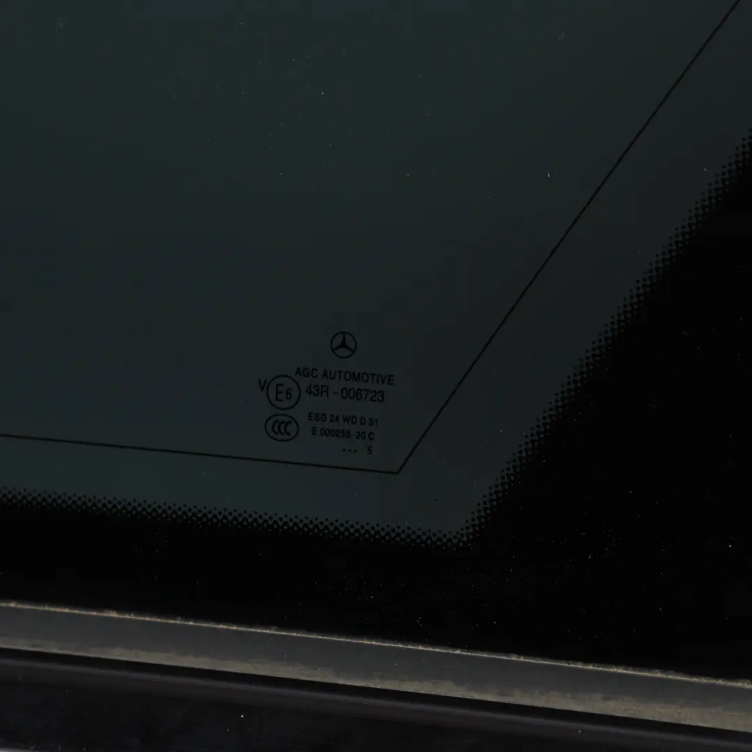 Mercedes S212 Rear Quarter Door Window Tinted Glass Right O/S - SKU A2126702000 - Part number A2126702000