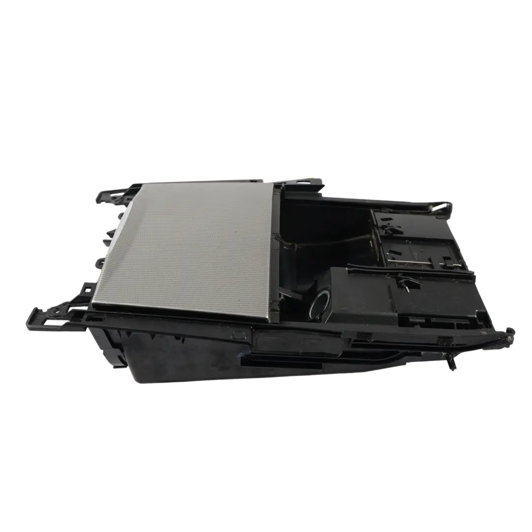 Centre Console Storage Ashtray Trim Cover Silver to Mercedes W212 with Part number A2126809750 Mercedes W212 Centre Console Storage Ashtray Trim Cover Silver - SKU A2126809750-2 - Part number A2126809750