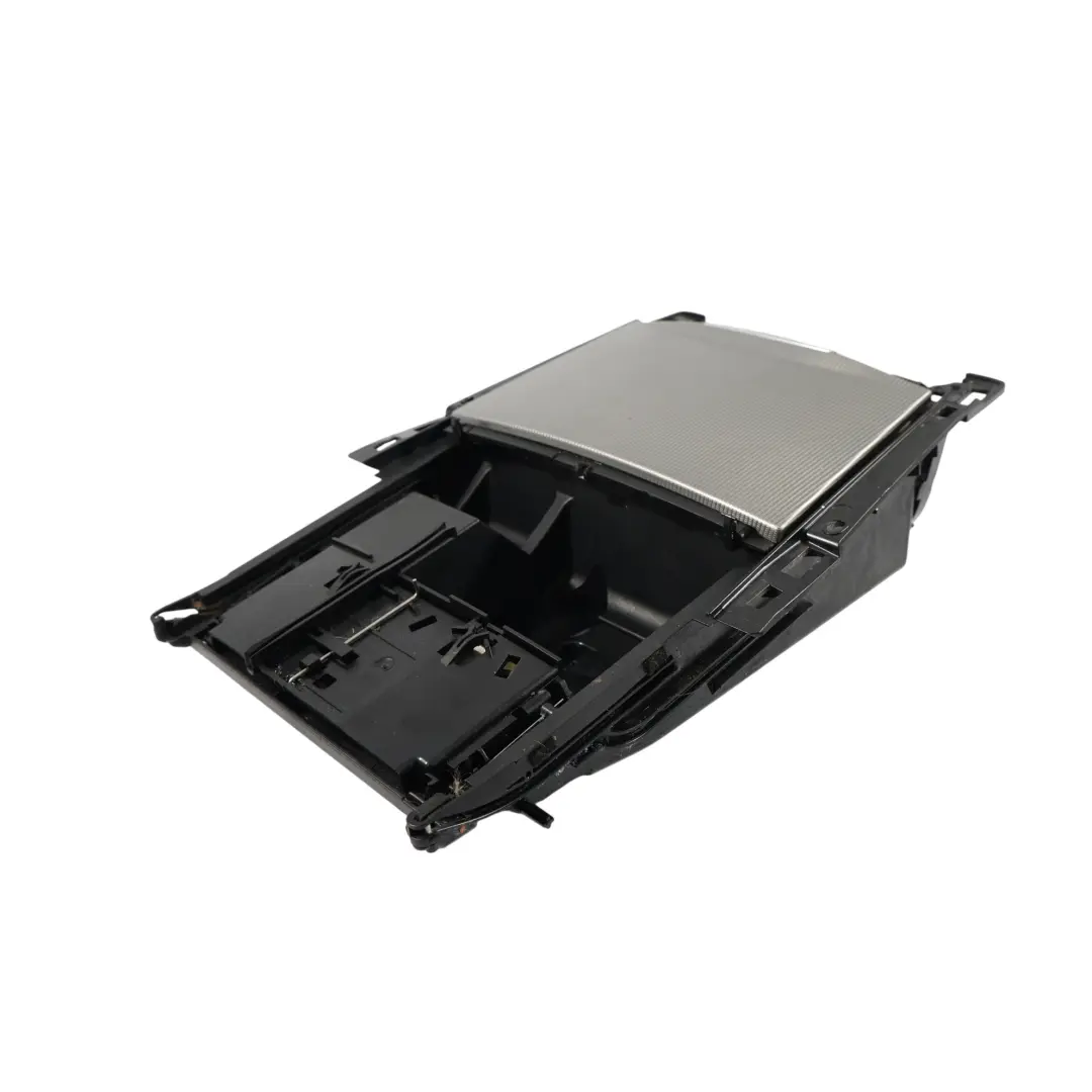 Mercedes W212 Centre Console Storage Ashtray Trim Cover Silver - SKU A2126809750-2 - Part number A2126809750