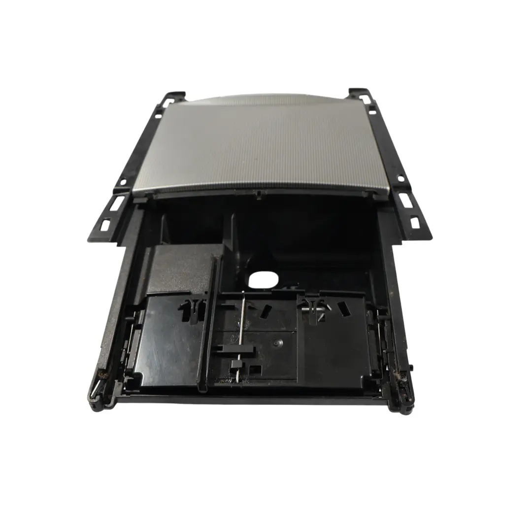 Centre Console Storage Ashtray Trim Cover Silver to Mercedes W212 with Part number A2126809750 Mercedes W212 Centre Console Storage Ashtray Trim Cover Silver - SKU A2126809750-2 - Part number A2126809750