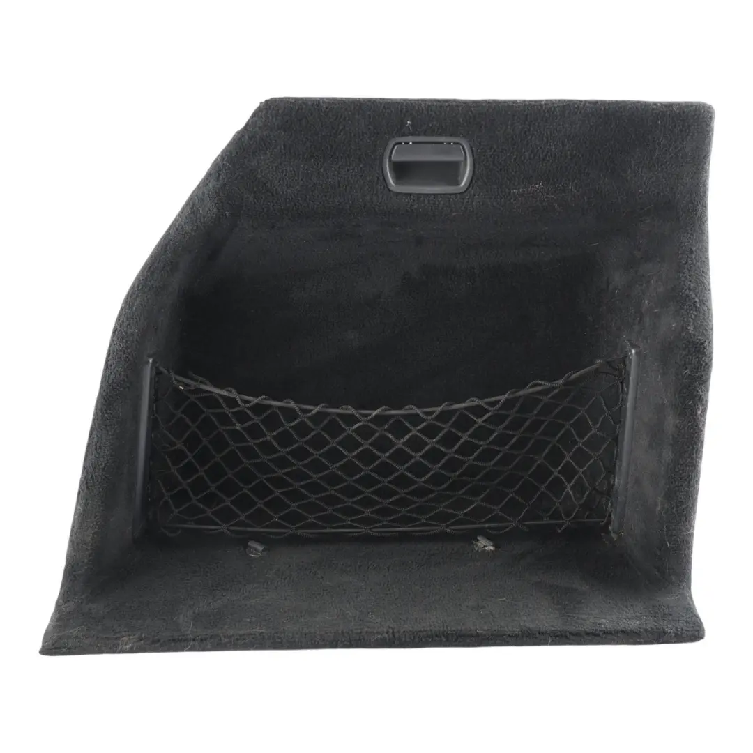 Boot Trunk Side Trim Cover Panel Rear Left N/S Black to Mercedes S212 with Part number A2126904341 Mercedes S212 Boot Trunk Side Trim Cover Panel Rear Left N/S Black - SKU A2126904341 - Part number A2126904341