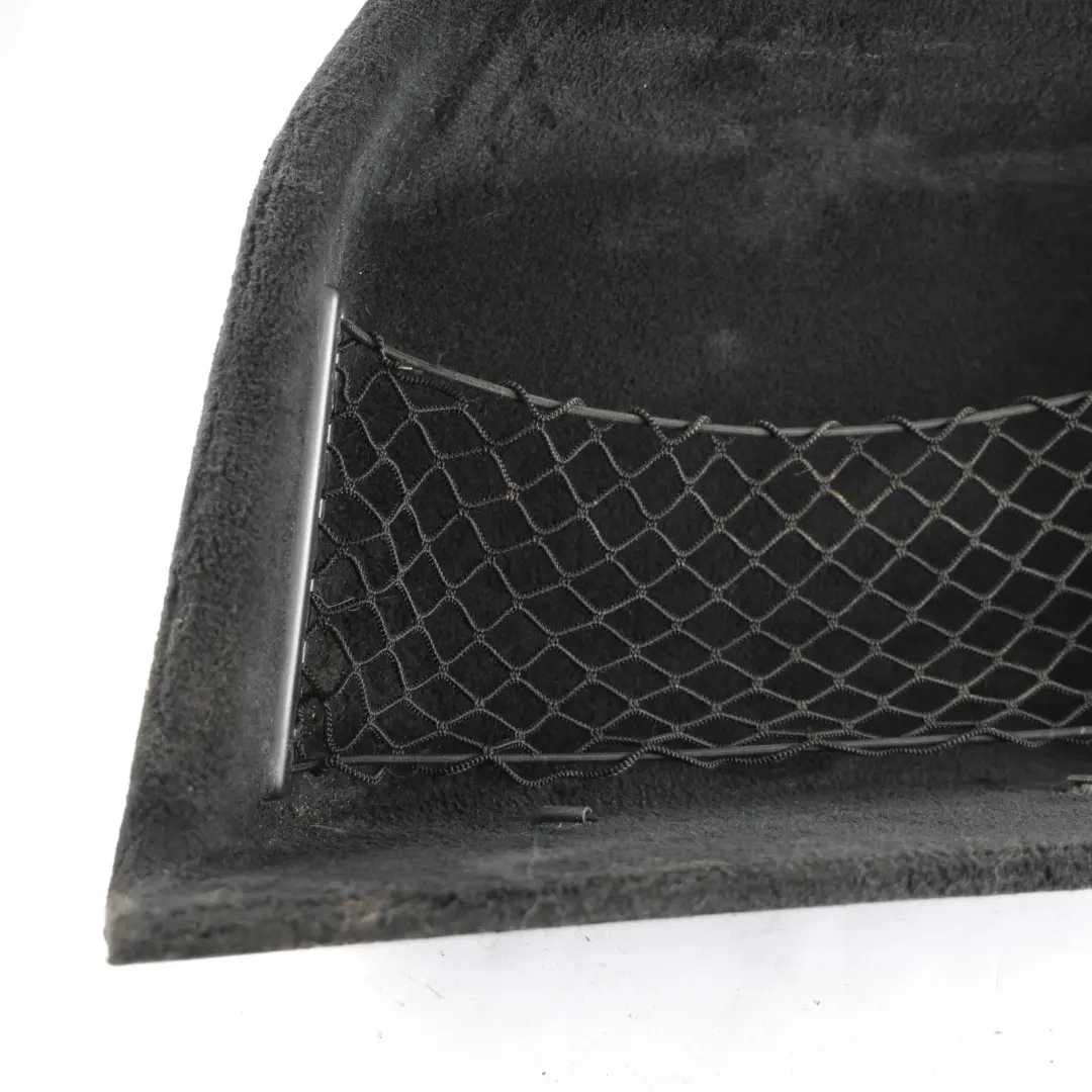 Boot Trunk Side Trim Cover Panel Rear Left N/S Black to Mercedes S212 with Part number A2126904341 Mercedes S212 Boot Trunk Side Trim Cover Panel Rear Left N/S Black - SKU A2126904341 - Part number A2126904341