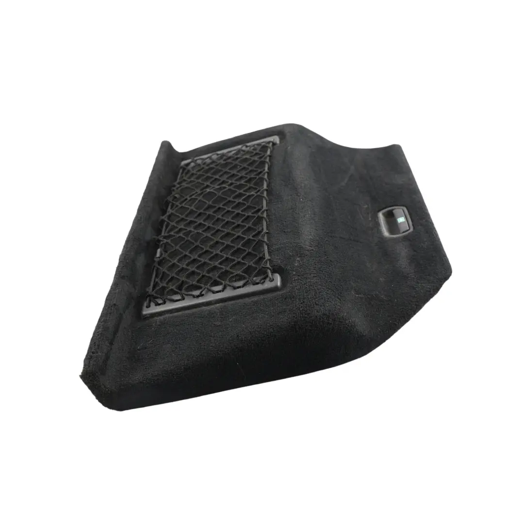 Boot Trunk Side Trim Cover Panel Rear Right O/S Black to Mercedes S212 with Part number A2126904641 Mercedes S212 Boot Trunk Side Trim Cover Panel Rear Right O/S Black - SKU A2126904641 - Part number A2126904641