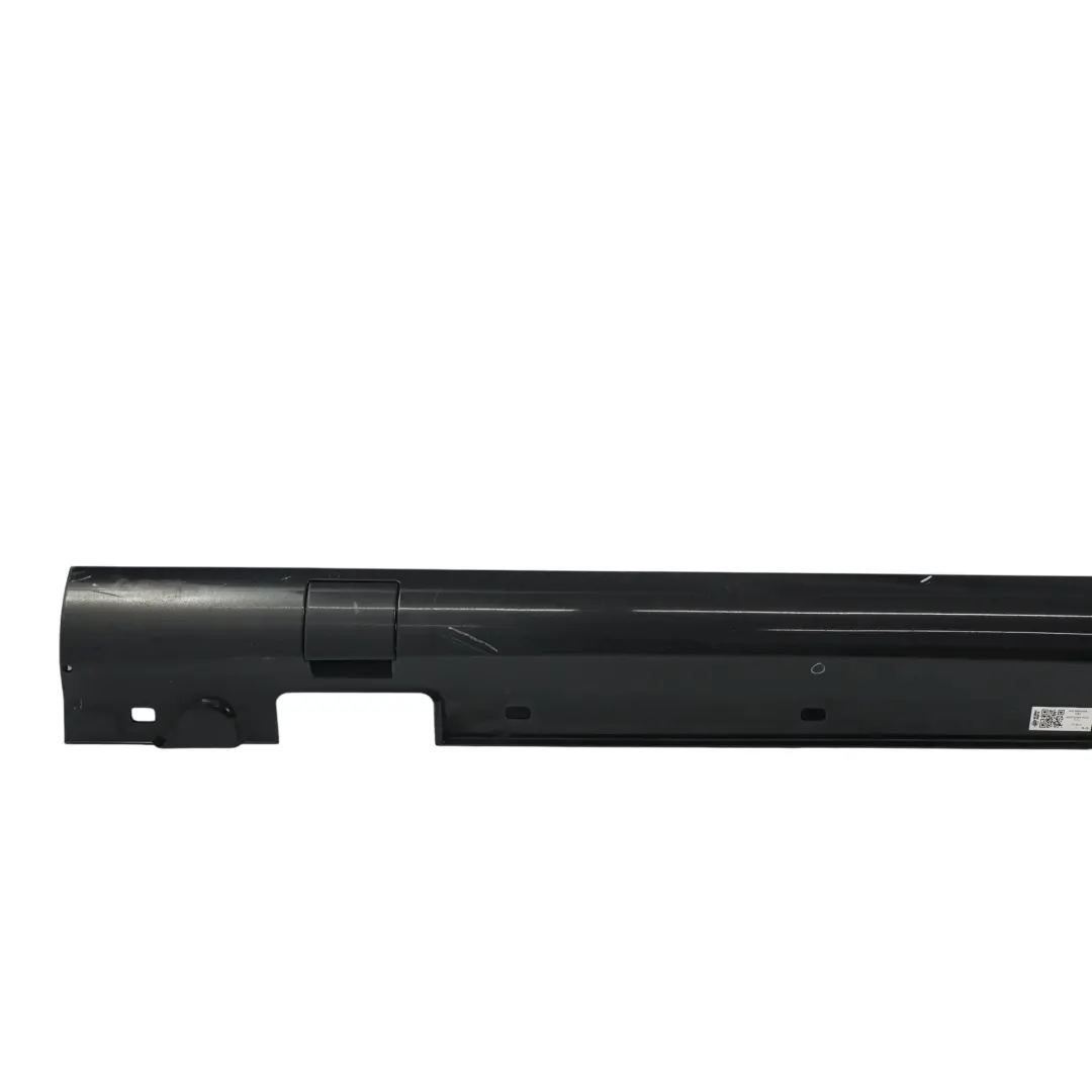 Side Skirt Door Sill AMG Left N/S Obsidian Black Metallic - 775 to Mercedes W212 with Part number A2126980054 Mercedes W212 Side Skirt Door Sill AMG Left N/S Obsidian Black Metallic - 775 - SKU A2126980054-OB1 - Part number A2126980054