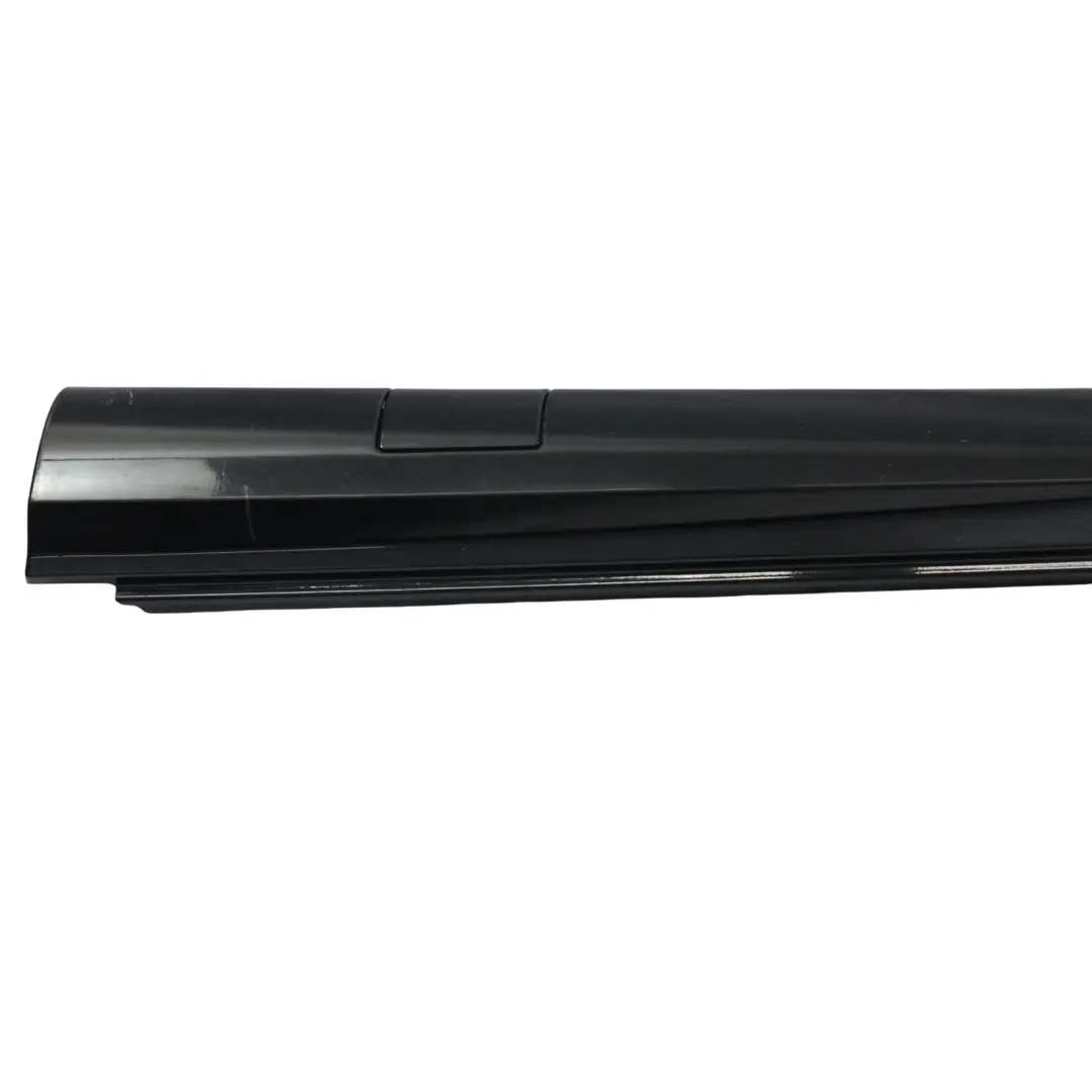 Side Skirt Door Sill AMG Left N/S Obsidian Black Metallic - 775 to Mercedes W212 with Part number A2126980054 Mercedes W212 Side Skirt Door Sill AMG Left N/S Obsidian Black Metallic - 775 - SKU A2126980054-OB1 - Part number A2126980054