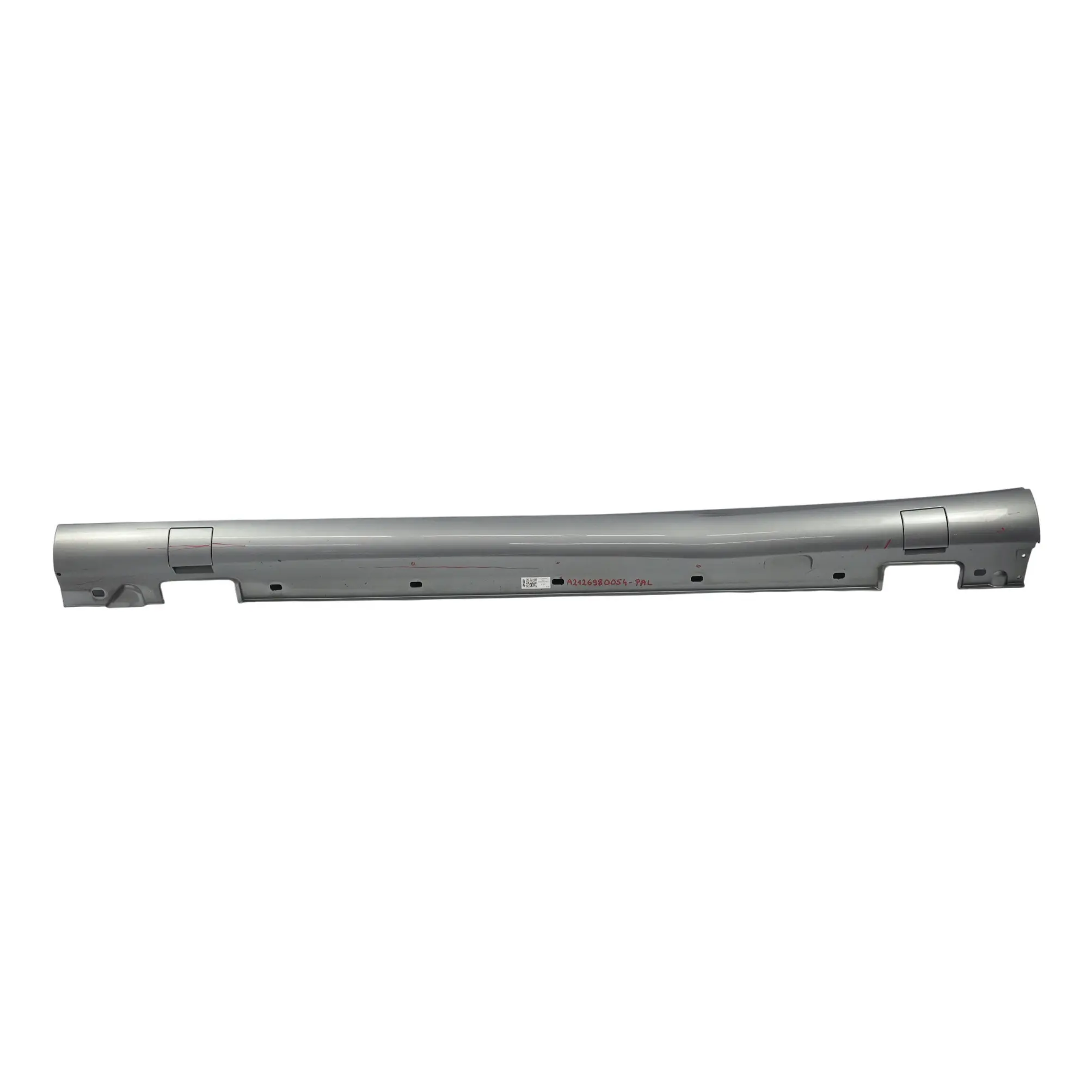 Mercedes W212 Side Skirt Door Sill AMG Left N/S Palladium Silver 792 A2126980054
