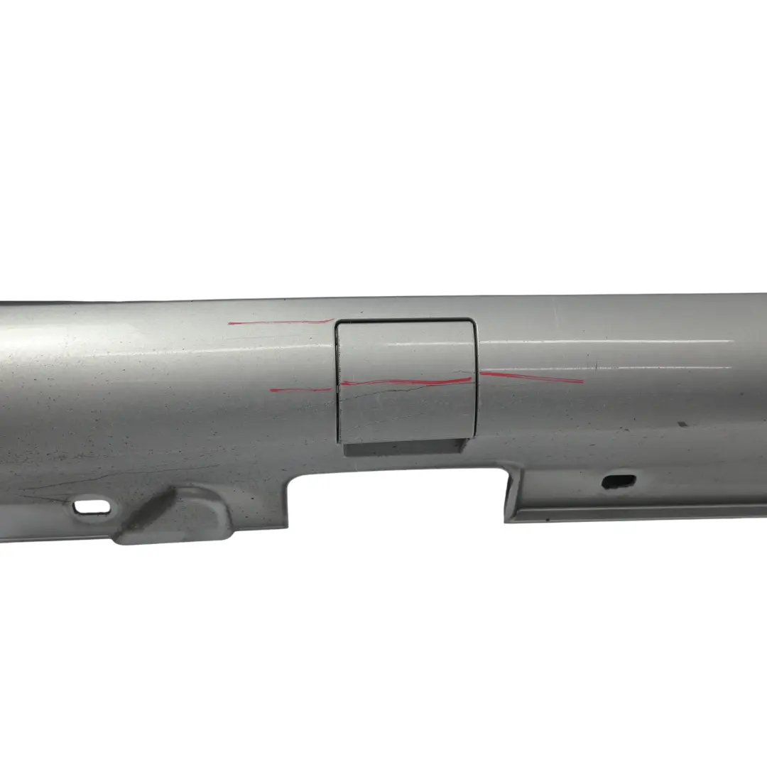 Mercedes W212 Listwa Progowa AMG Lewa Srebrna Palladium 792 - SKU A2126980054-PAL - Numer Części A2126980054