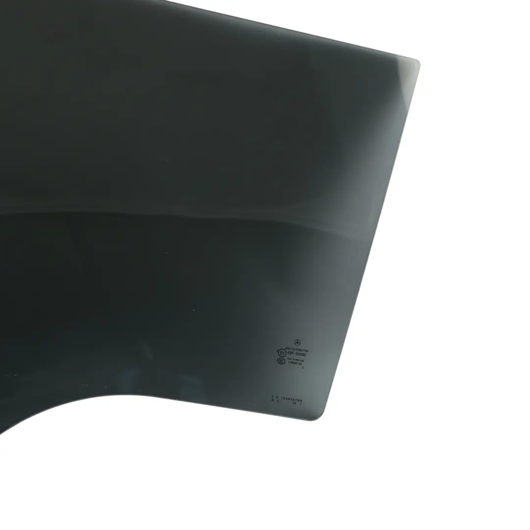 Mercedes W212 Rear Door Side Window Glass Glazing Left N/S - SKU A2127351500 - Part number A2127351500