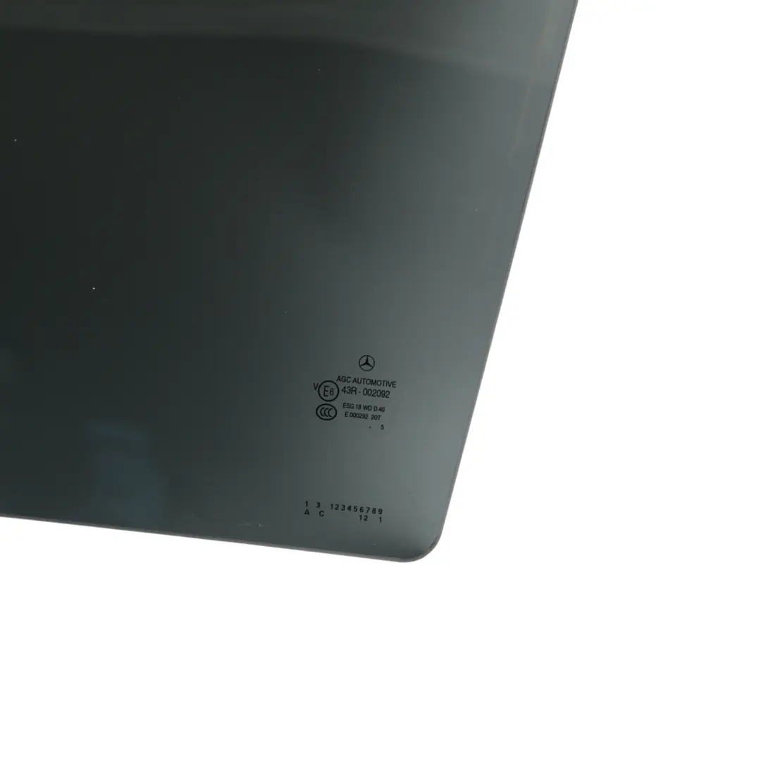 Mercedes W212 Rear Door Side Window Glass Glazing Left N/S - SKU A2127351500 - Part number A2127351500