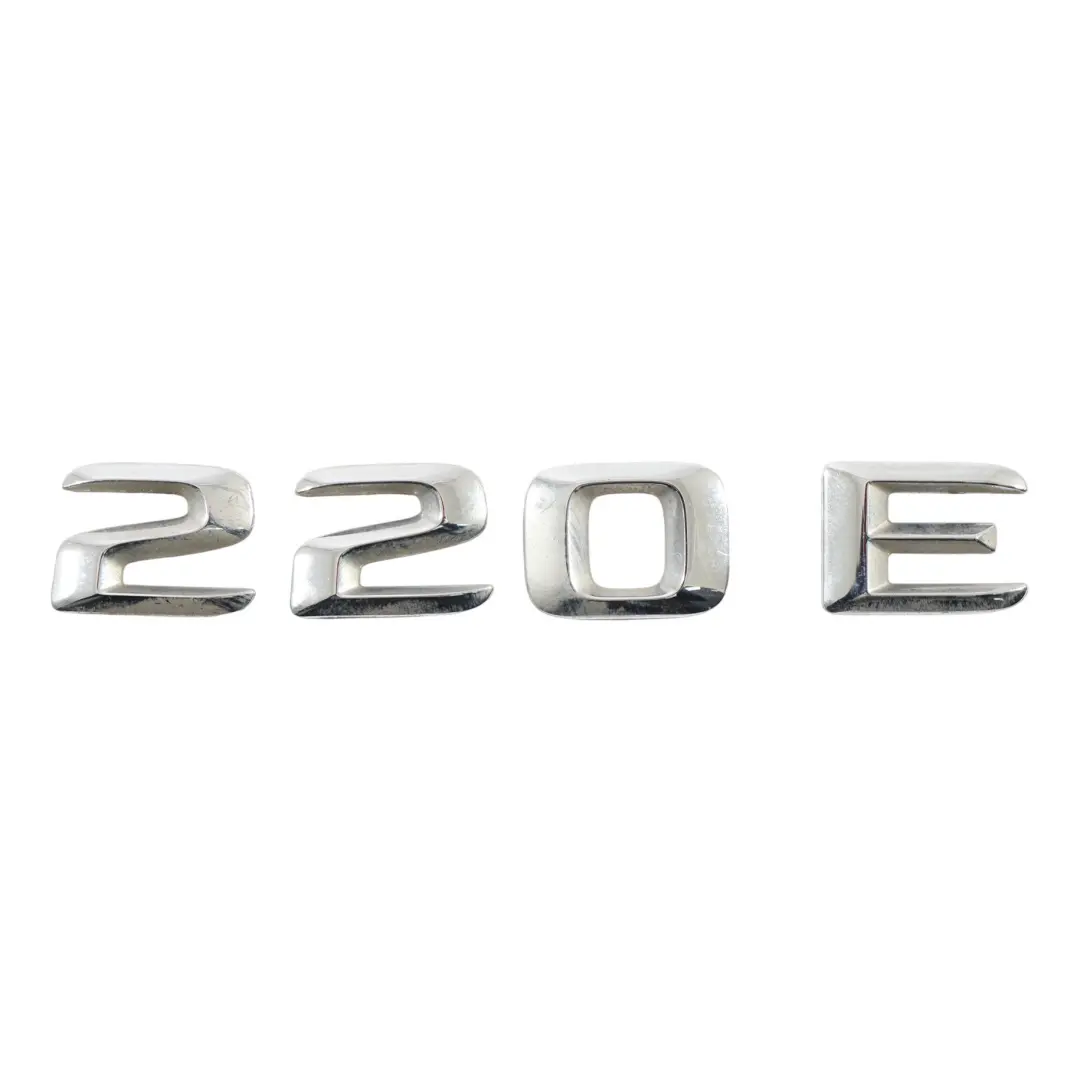 Mercedes C207 W212 E220 Emblema Logo Cromado Portón Trasero - SKU A2128174015 - Número de pieza A2128174015