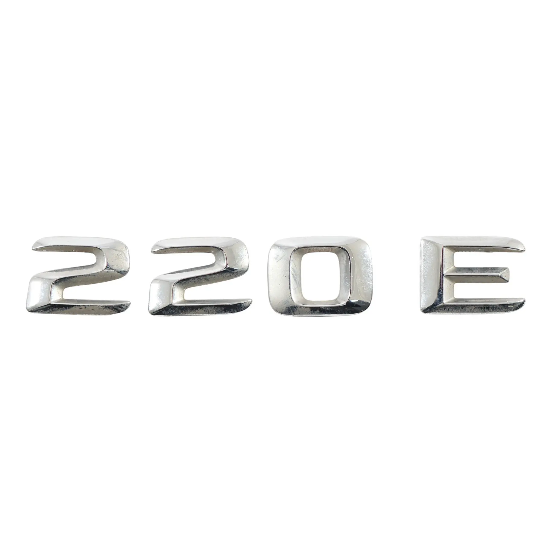 Mercedes C207 W212 E220 Posteriore Portellone Cromo Badge Emblema A2128174015