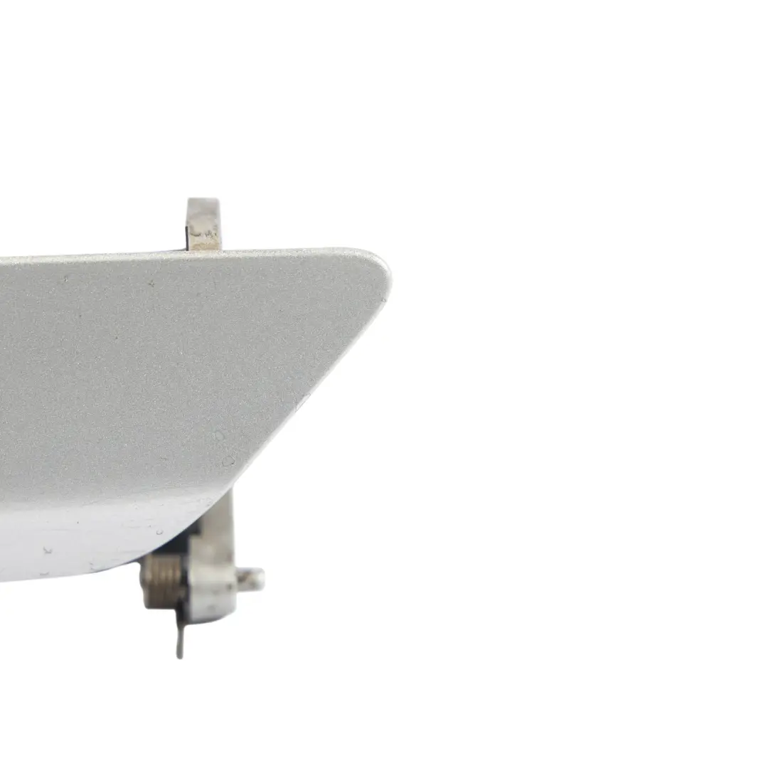 Front Bumper Lamp Washer Cap Left N/S Iridium Silver Metallic 775 to Mercedes W212 with Part number A2128600108 Mercedes W212 Front Bumper Lamp Washer Cap Left N/S Iridium Silver Metallic 775 - SKU A2128600108-IRS - Part number A2128600108