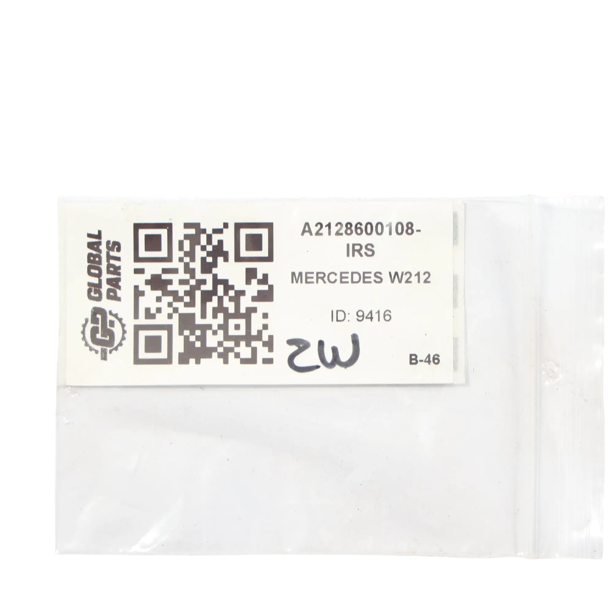 Mercedes W212 Front Bumper Lamp Washer Cap Left N/S Iridium Silver Metallic 775