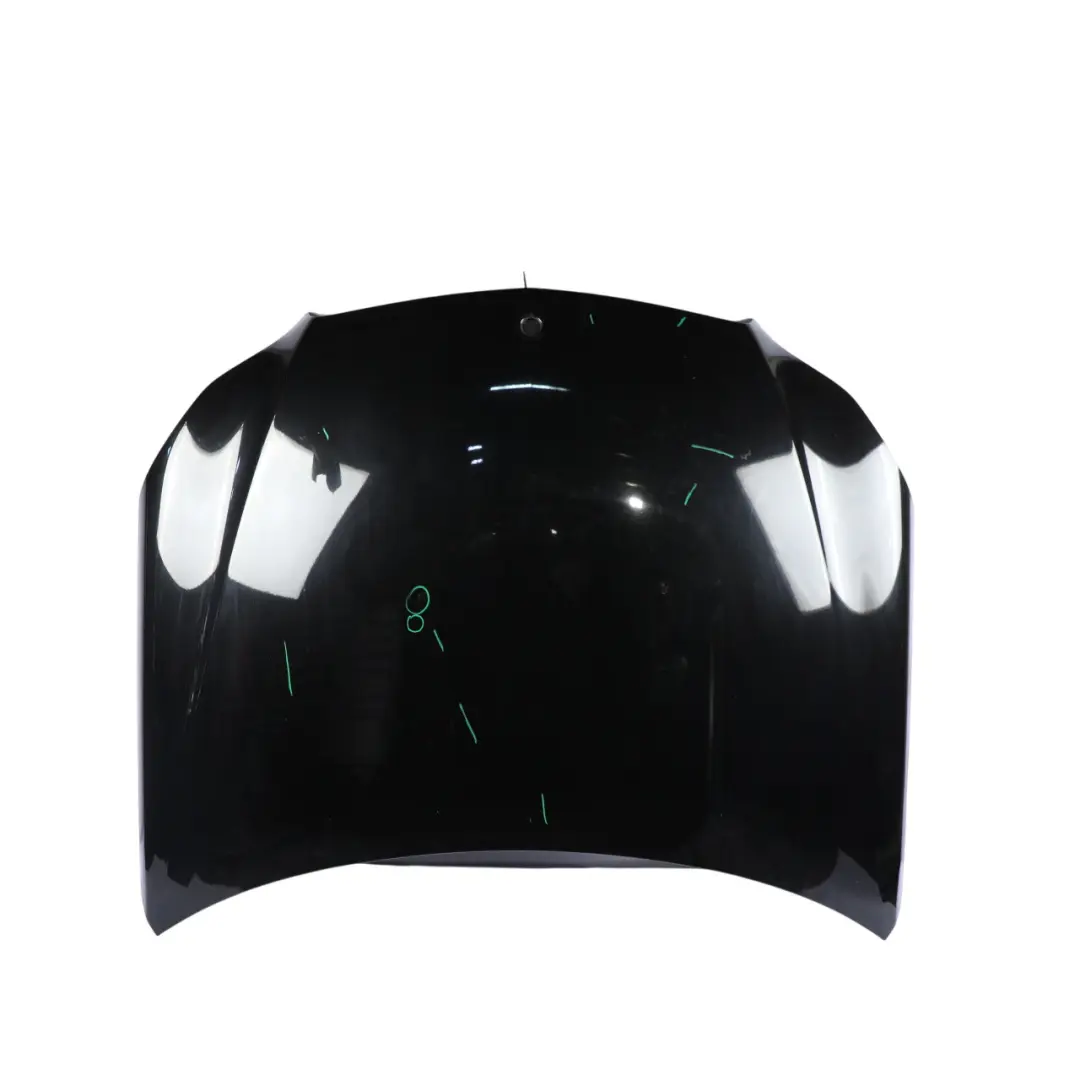 Hood Bonnet Trim Panel Obsidian Black Metallic - 197 to Mercedes W212 with Part number A2128800357 Mercedes W212 Hood Bonnet Trim Panel Obsidian Black Metallic - 197 - SKU A2128800357-OB - Part number A2128800357
