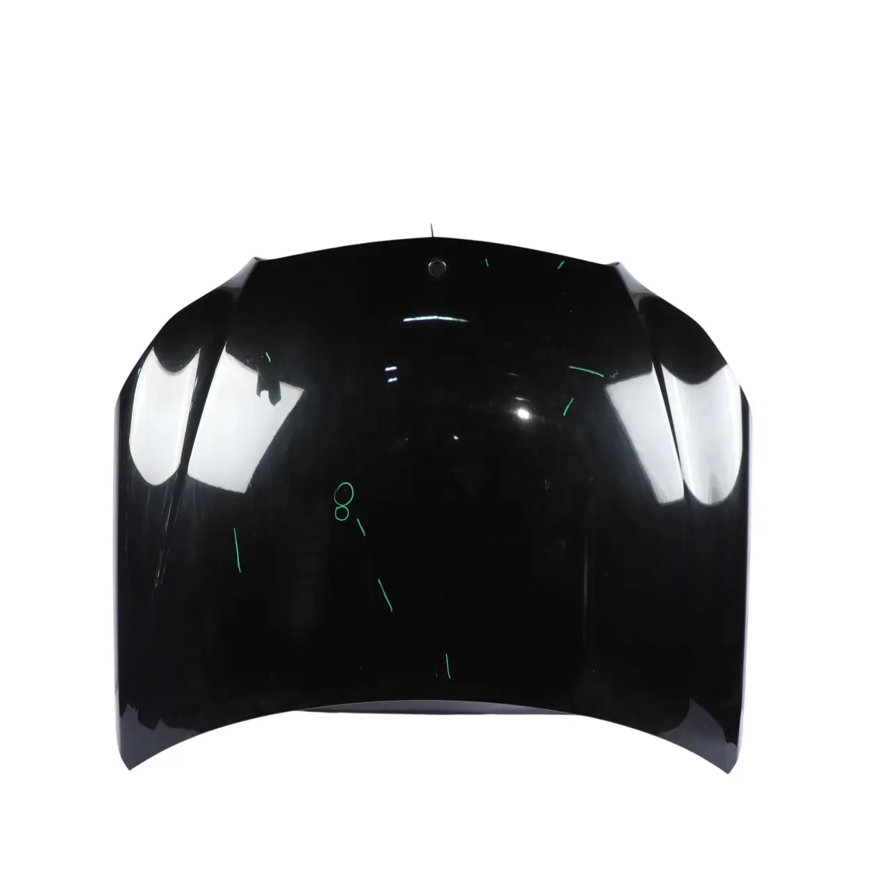 Mercedes W212 Hood Bonnet Trim Panel Obsidian Black Metallic - 197