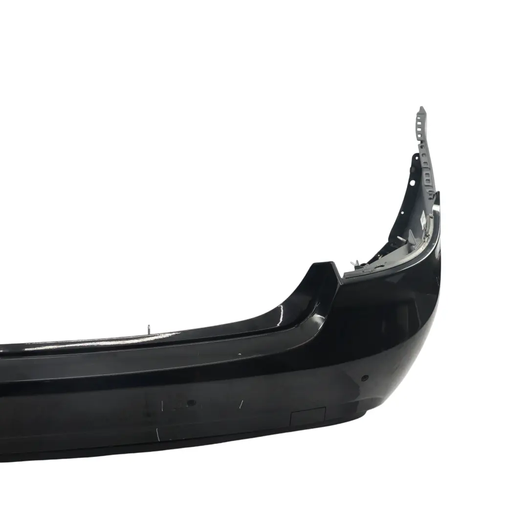Bumper AMG Saloon Trim Panel Cover Obsidian Black - 197 to Mercedes W212 Rear with Part number A2128802940 Mercedes W212 Rear Bumper AMG Saloon Trim Panel Cover Obsidian Black - 197 - SKU A2128802940-OB1 - Part number A2128802940