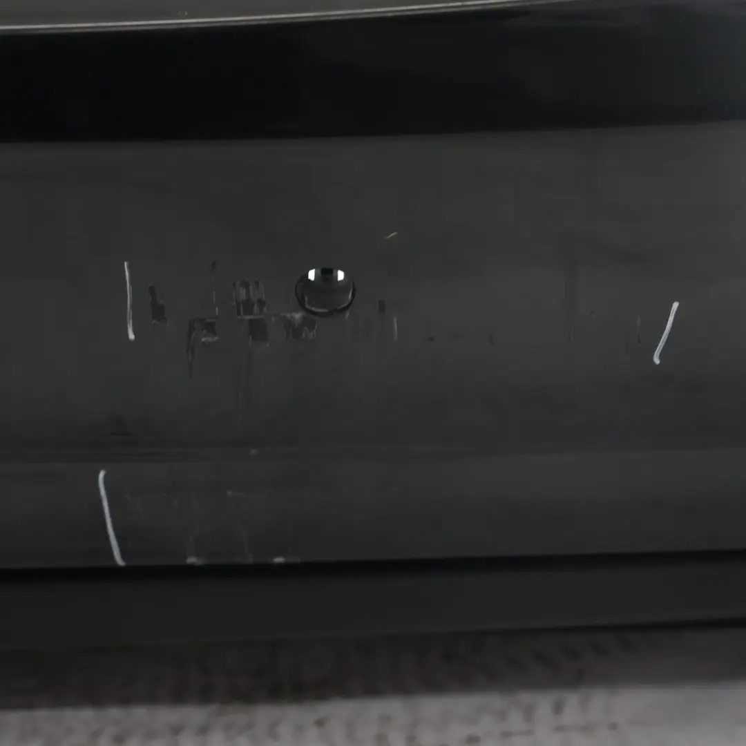 Mercedes W212 Rear Bumper AMG Saloon Trim Panel Cover Obsidian Black - 197 - SKU A2128802940-OB1 - Part number A2128802940