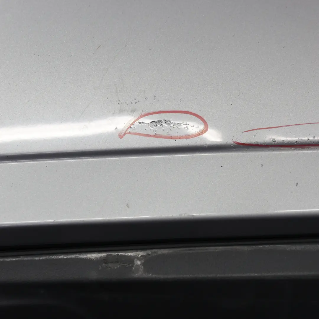 Mercedes W212 Rear Bumper AMG Saloon Trim Panel Cover Palladium Silver - 792 - SKU A2128802940-PAL2 - Part number A2128802940