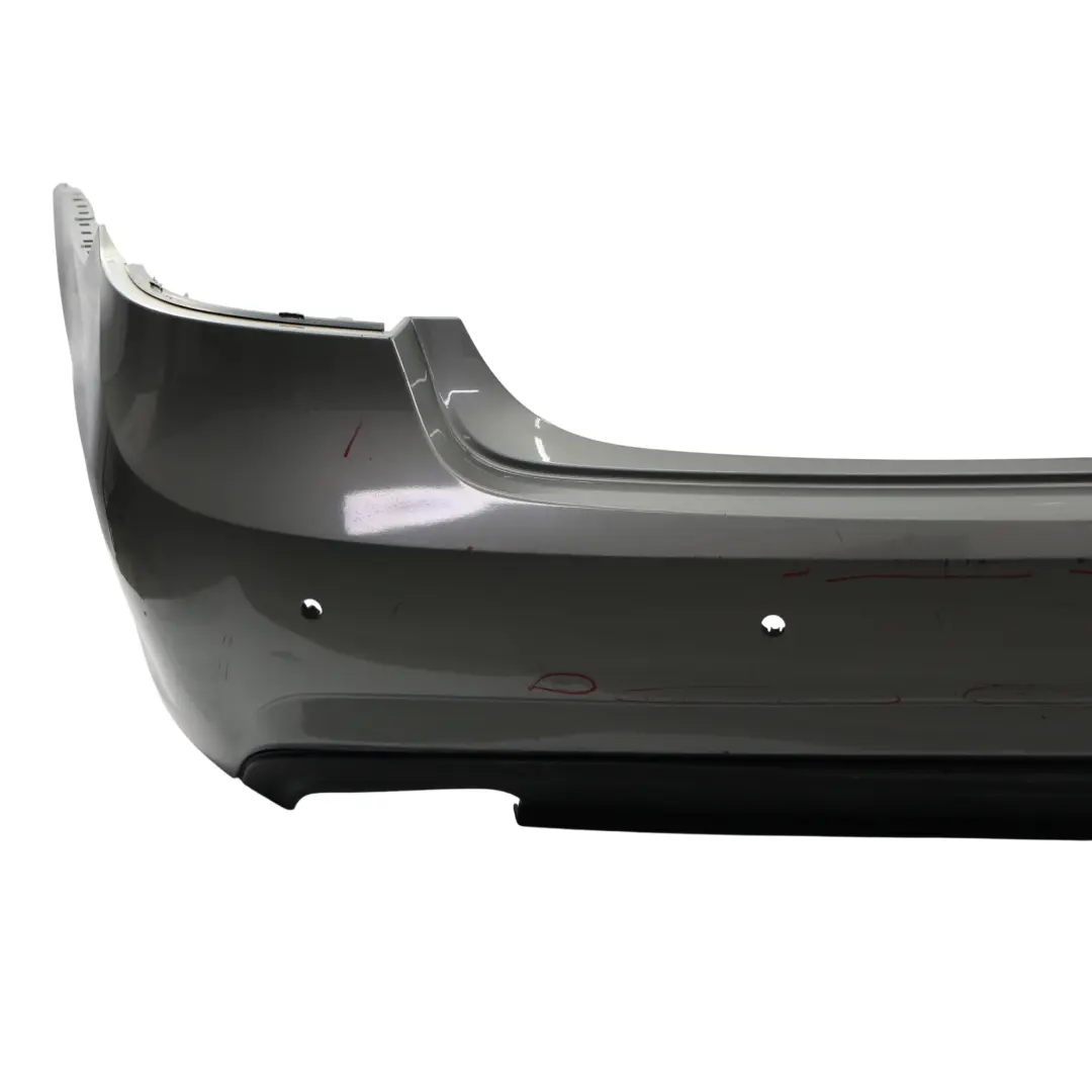 Bumper AMG Saloon Trim Panel Cover Palladium Silver - 792 to Mercedes W212 Rear with Part number A2128802940 Mercedes W212 Rear Bumper AMG Saloon Trim Panel Cover Palladium Silver - 792 - SKU A2128802940-PAL2 - Part number A2128802940