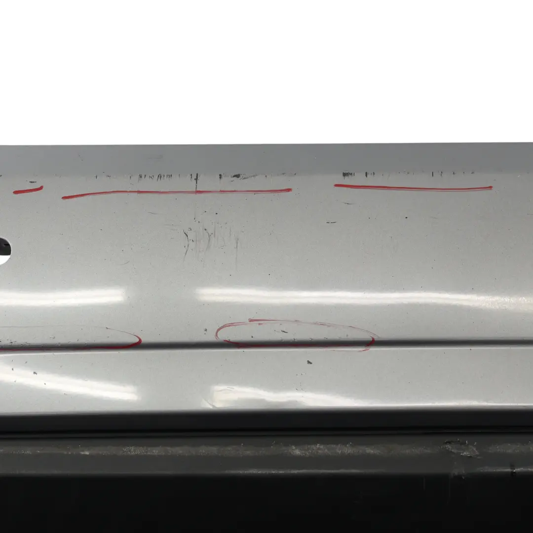 Mercedes W212 Rear Bumper AMG Saloon Trim Panel Cover Palladium Silver - 792 - SKU A2128802940-PAL2 - Part number A2128802940