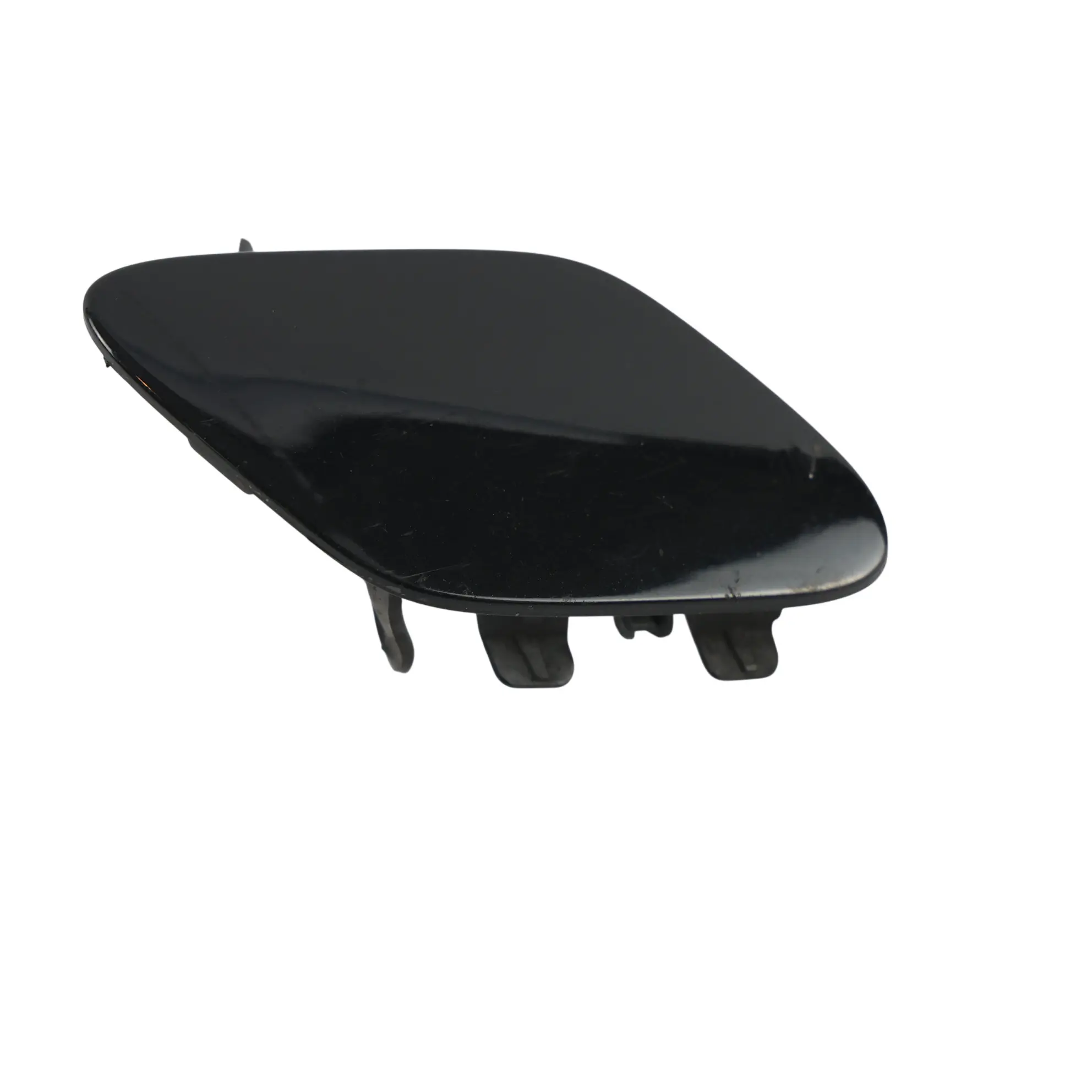 Mercedes W212 Front Bumper Tow Eye Cover Cap Obsidian Black - 197 A2128852422