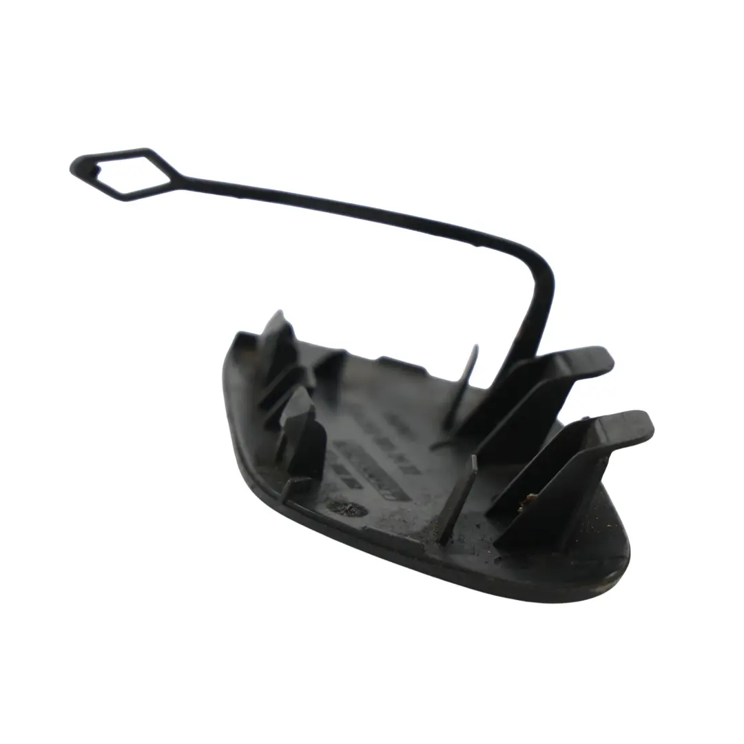 Mercedes W212 Front Bumper Tow Eye Cover Cap Obsidian Black - 197 - SKU A2128852422-OB - Part number A2128852422