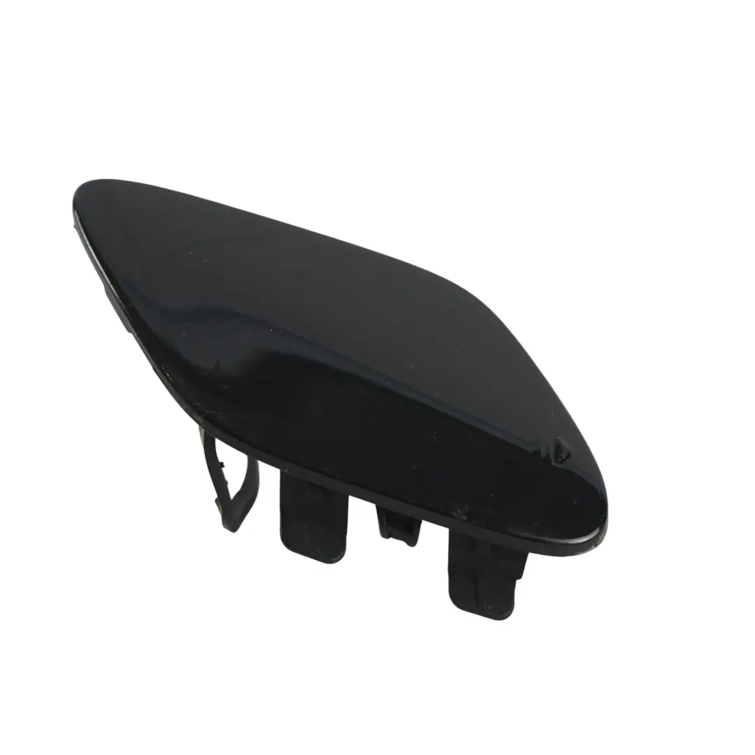 Mercedes W212 Abschlepphaken Abdeckung Vorne Obsidian Schwarz - SKU A2128852422-OB - Teilenummer A2128852422