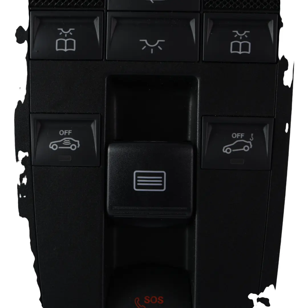 Luz Interior Techo Unidad Control Interruptor Panel para Mercedes W212 con número de pieza A2129006024 Mercedes W212 Luz Interior Techo Unidad Control Interruptor Panel - SKU A2129006024 - Número de pieza A2129006024