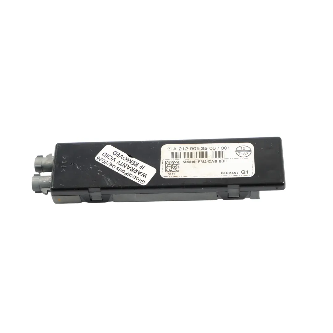Amplificatore Antenna Porta Posteriore Sinistra per Mercedes S212 con numero di parte A2129053506 Mercedes S212 Amplificatore Antenna Porta Posteriore Sinistra - SKU A2129053506 - Numero di parte A2129053506