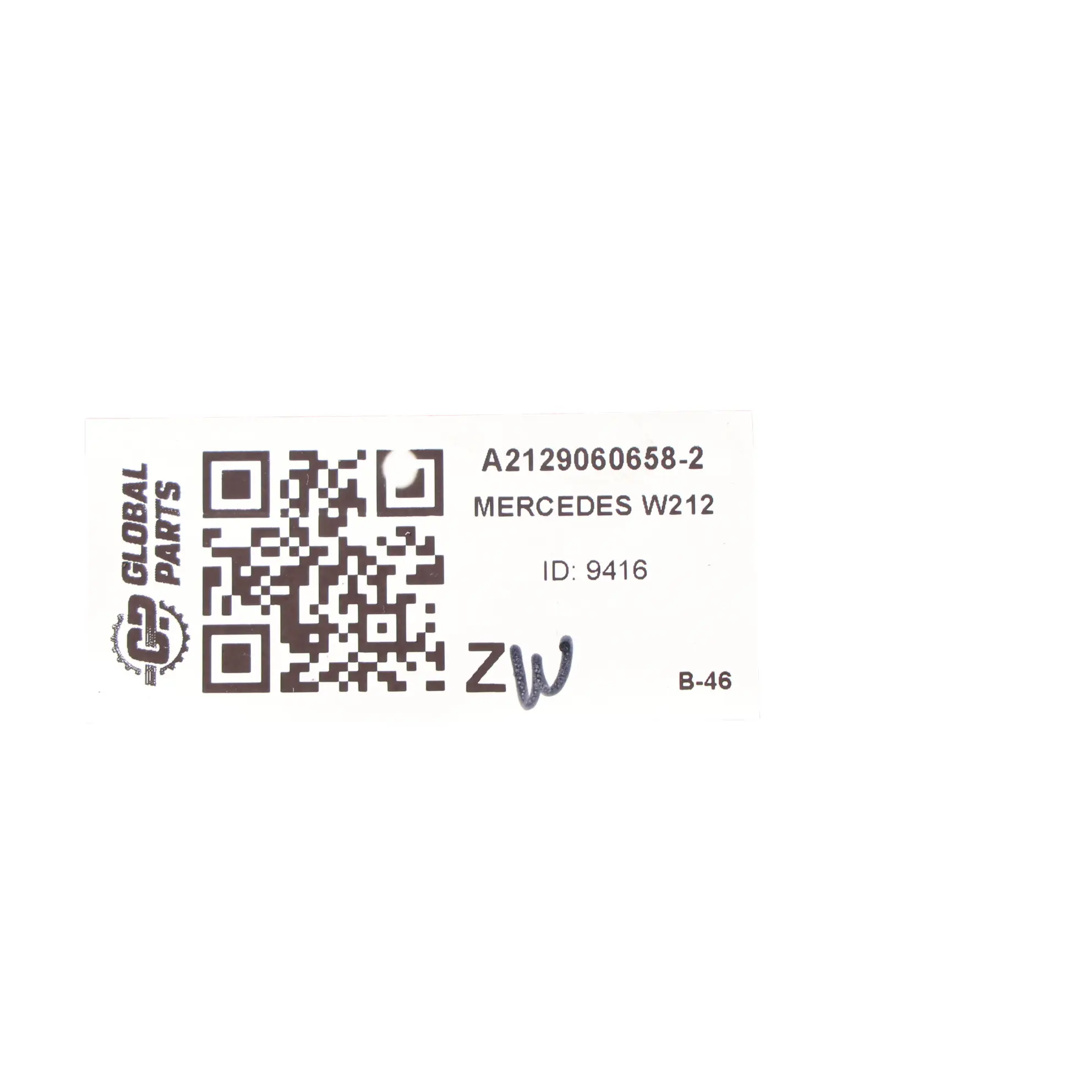 Rear Lamp Mercedes W212 Saloon Right O/S Tail Light Side Panel DEPO A2129060658