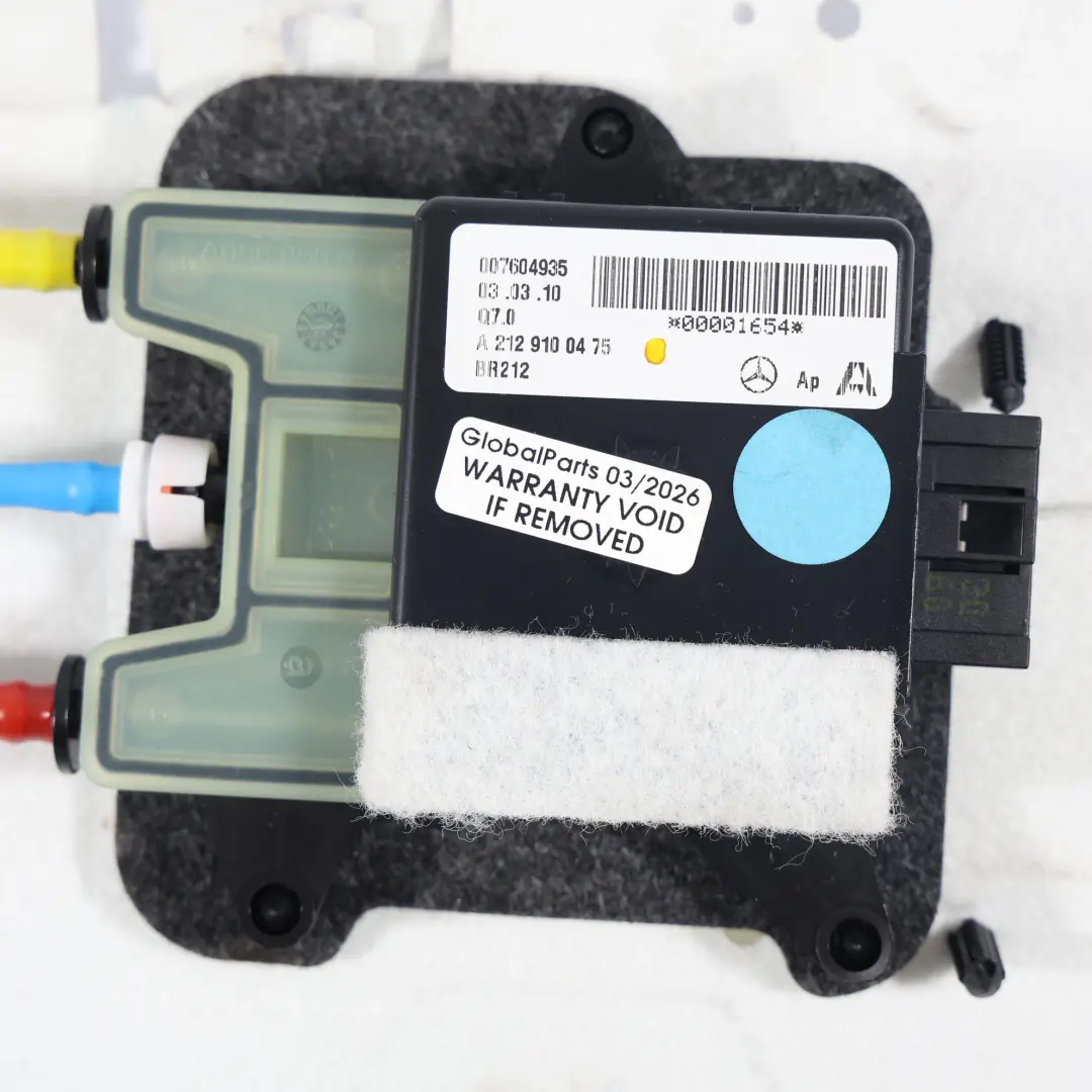 Mercedes W204 W212 Pompe Support Lombaire Siège Avant Gauche Droite - SKU A2129100475 - Numéro de pièce A2129100475