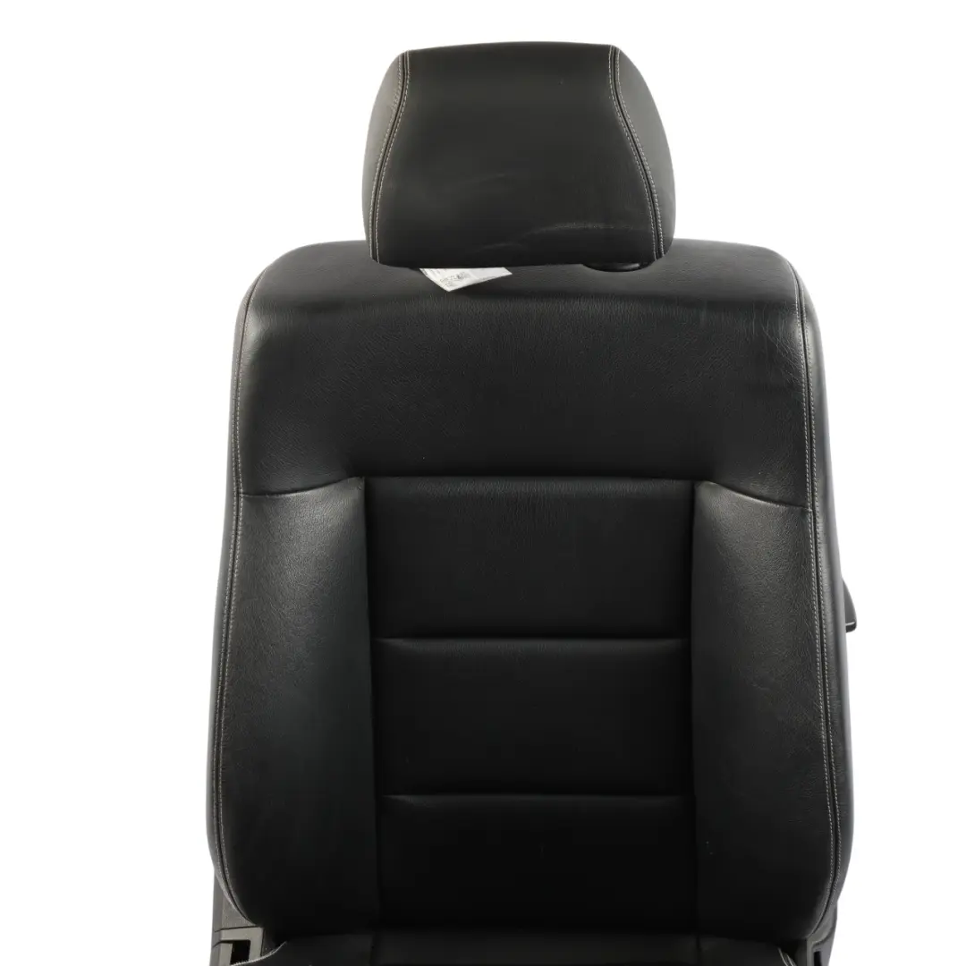 Mercedes W212 Sedile Anteriore Destro Interni Elettrici In Pelle Nera - SKU A2129105247-1 - Numero di parte A2129105247