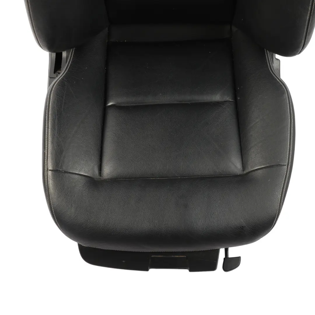 Asiento Delantero Derecho Interior Eléctrico Cuero Negro para Mercedes W212 con número de pieza A2129105247 Mercedes W212 Asiento Delantero Derecho Interior Eléctrico Cuero Negro - SKU A2129105247-1 - Número de pieza A2129105247