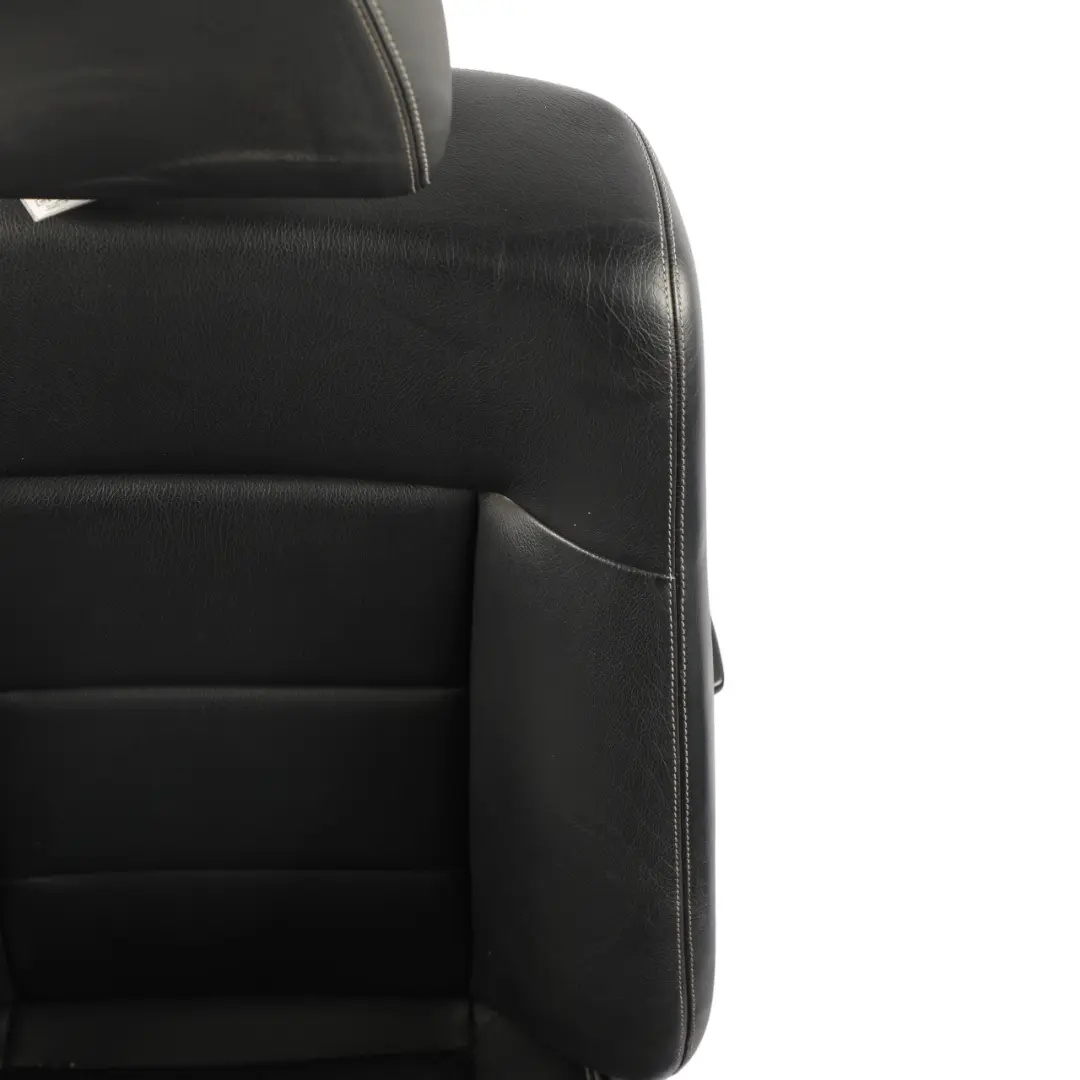 Mercedes W212 Asiento Delantero Derecho Interior Eléctrico Cuero Negro - SKU A2129105247-1 - Número de pieza A2129105247