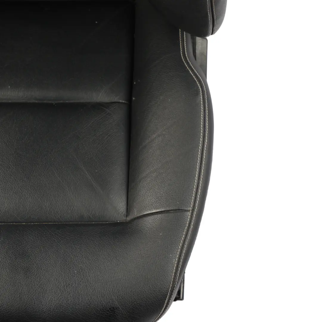 Mercedes W212 Asiento Delantero Derecho Interior Eléctrico Cuero Negro - SKU A2129105247-1 - Número de pieza A2129105247
