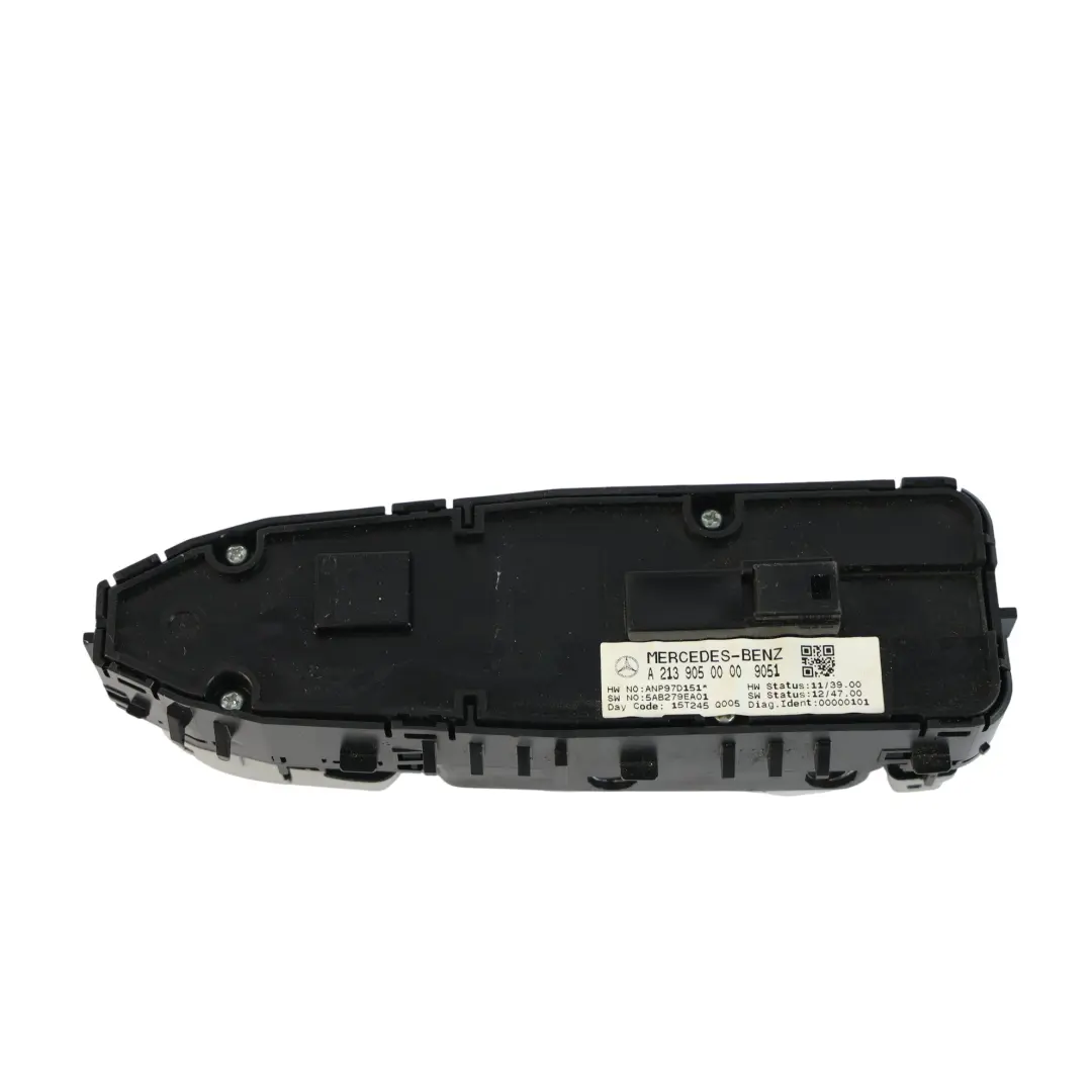 Mercedes W205 Interruptor Elevalunas Delantero Conductor - SKU A2139050000-2 - Número de pieza A2139050000