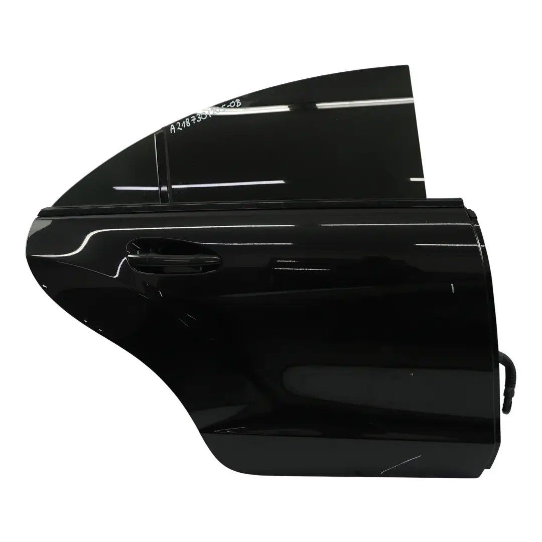 Mercedes CLS C218 X218 Porte Arrière Droite Noir Obsidienne Métallisé 197 - SKU A2187301205-OB - Numéro de pièce A2187301205