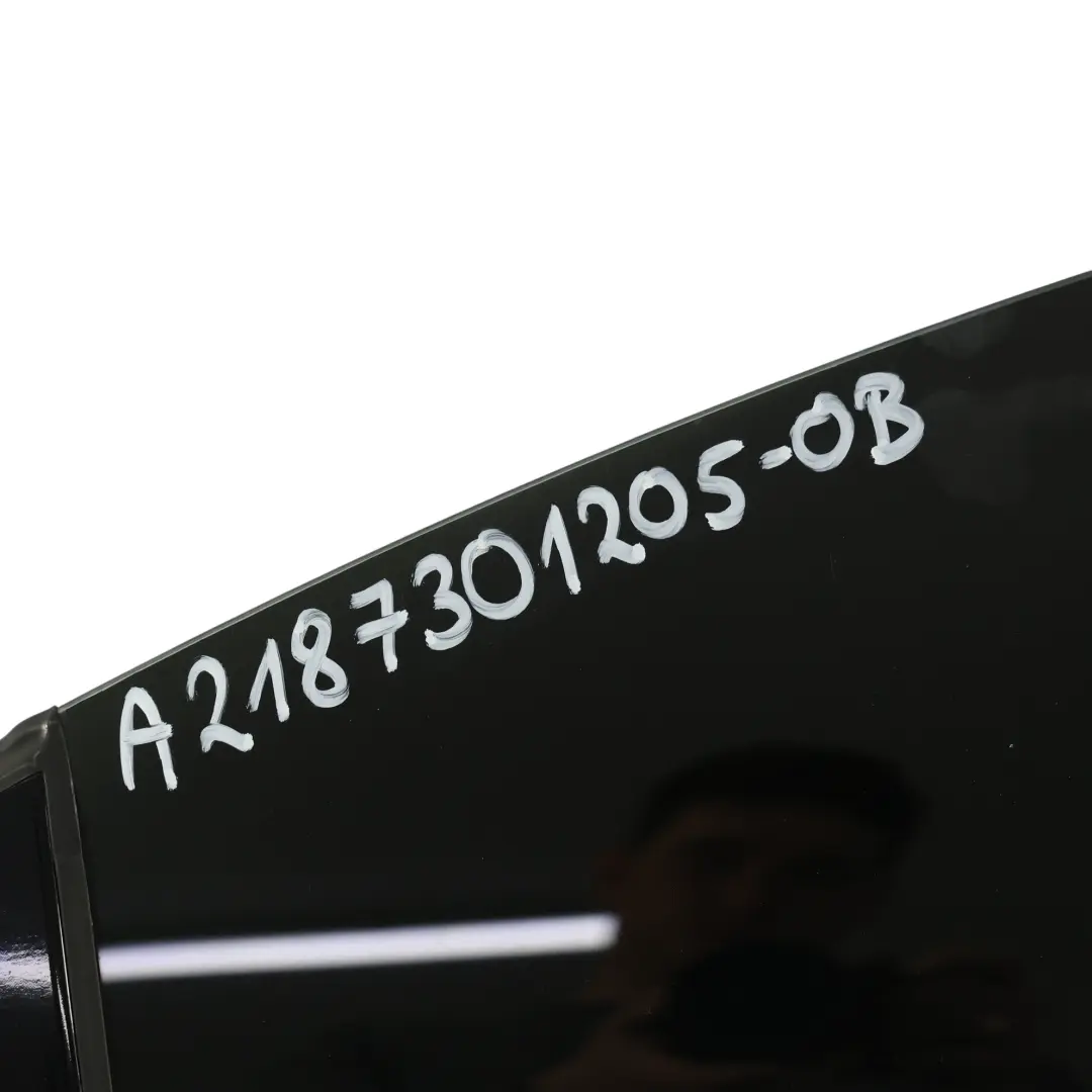 Mercedes CLS C218 X218 Door Rear Right O/S Obsidian Black Metallic - 197 - SKU A2187301205-OB - Part number A2187301205