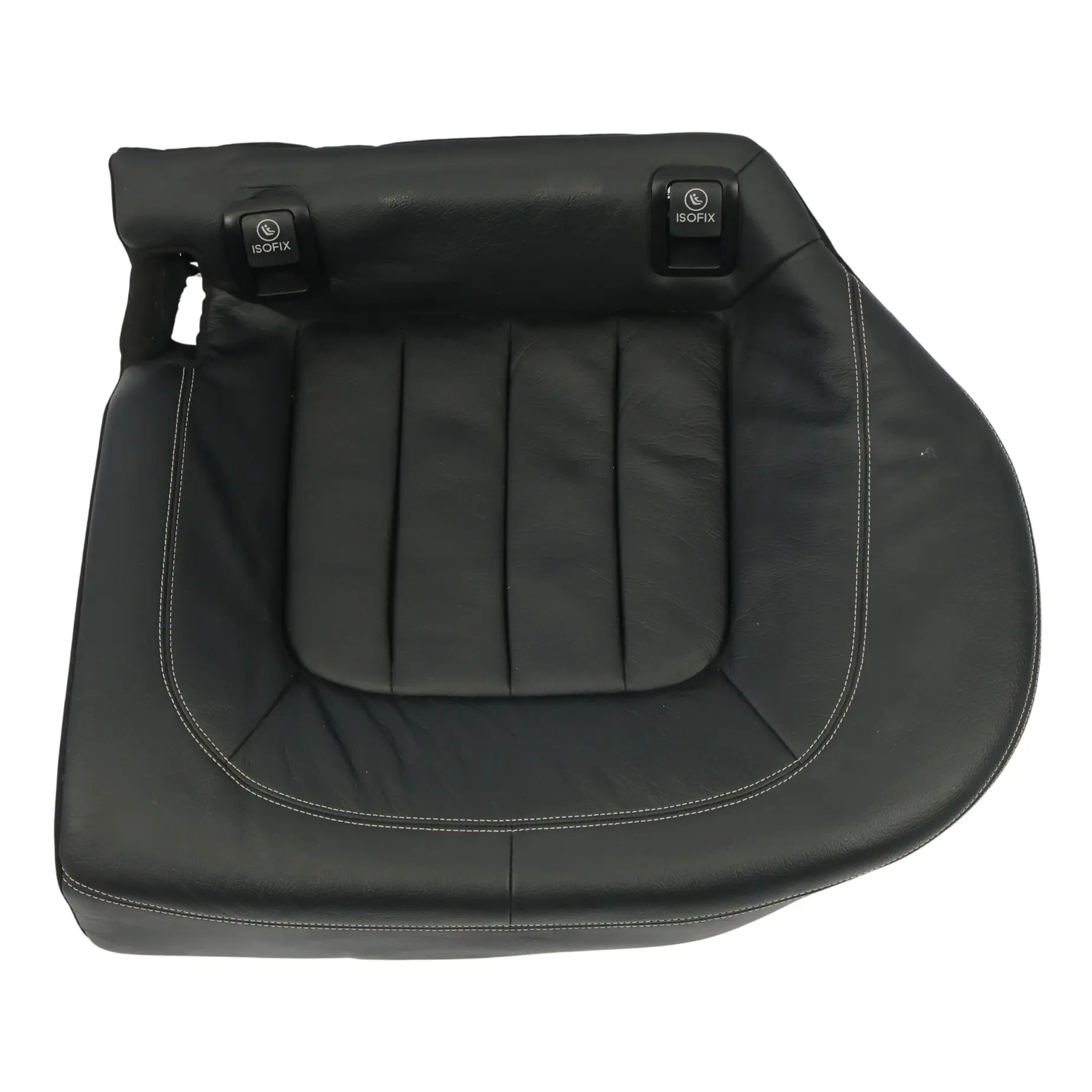 Mercedes C218 Rear Seat Bench Base Left N/S Seating Cover Panel Black Leather