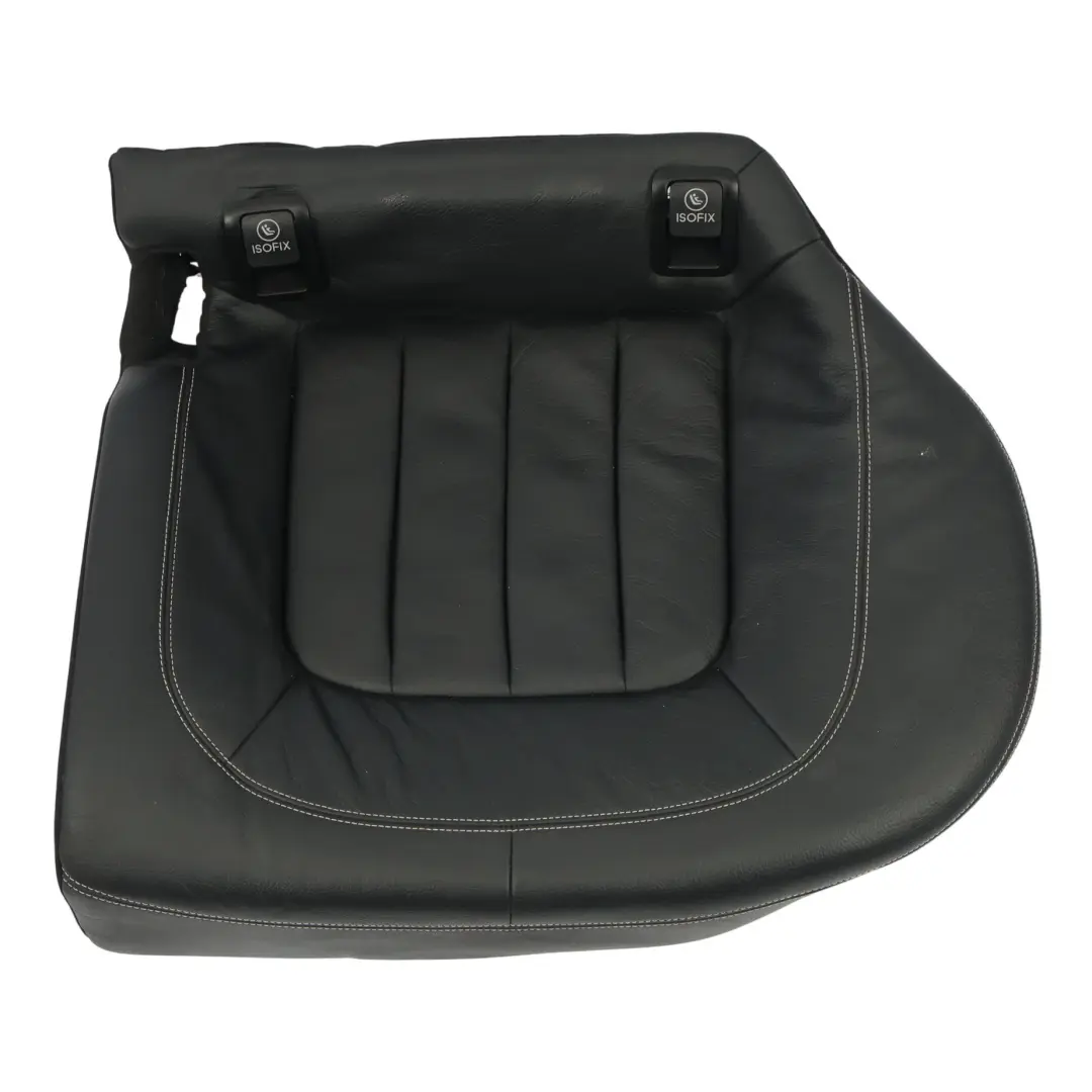 Mercedes C218 Sedile Posteriore Base Sinistra Rivestimento Pannello Pelle Nera - SKU A2189202333 - Numero di parte A2189202333
