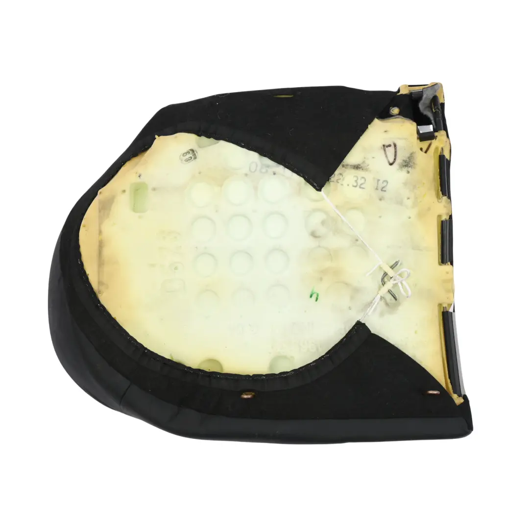 Mercedes C218 Rücksitzbank Basis Links Sitzbezug Verkleidung Schwarz Leder - SKU A2189202333 - Teilenummer A2189202333