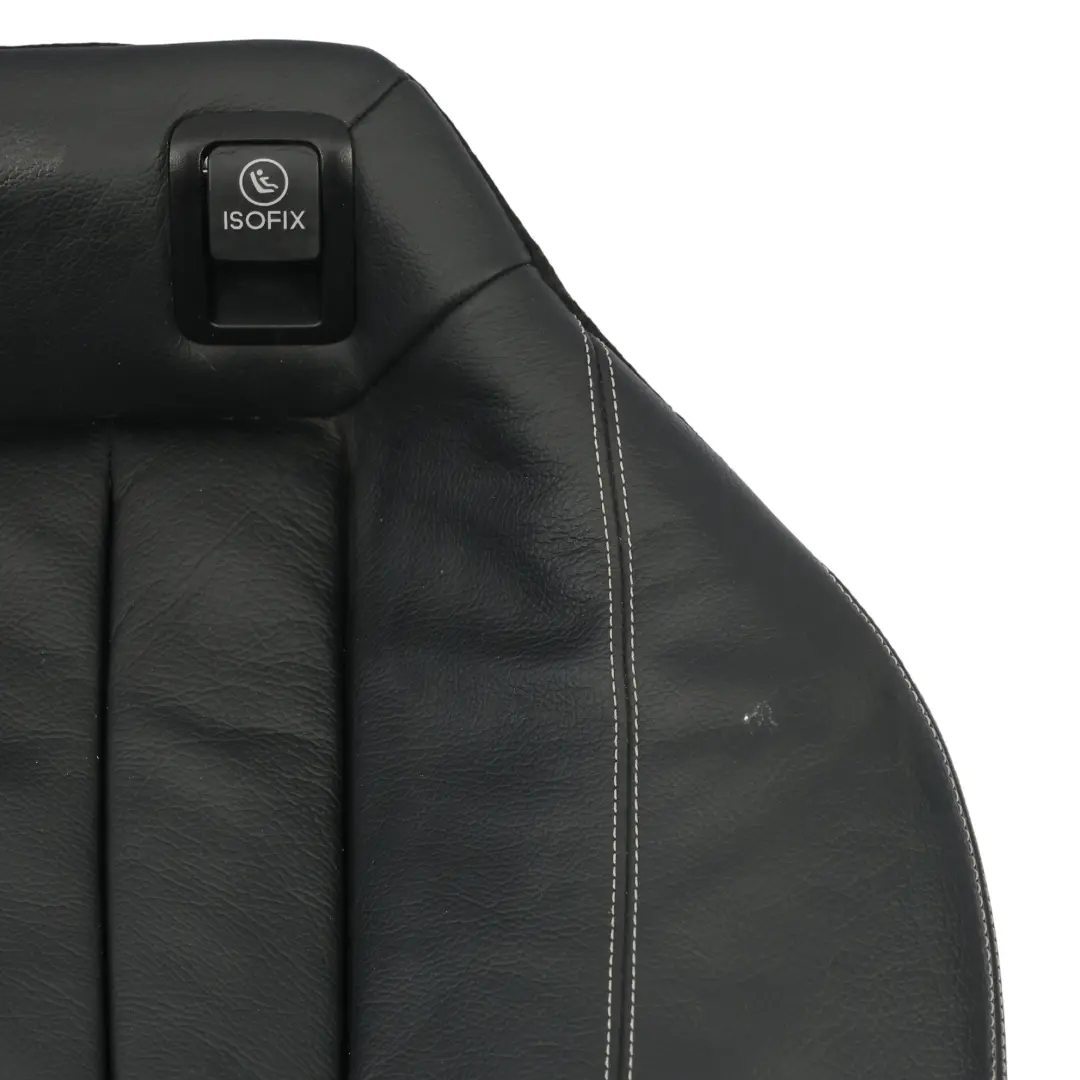 Mercedes C218 Rücksitzbank Basis Links Sitzbezug Verkleidung Schwarz Leder - SKU A2189202333 - Teilenummer A2189202333