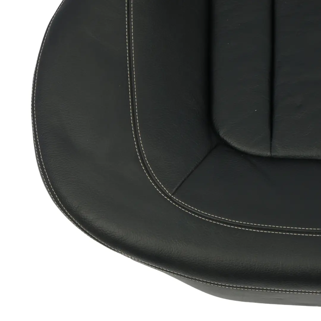 Mercedes C218 Asiento Trasero Base Derecho Panel Cubierta Cuero Negro - SKU A2189202433 - Número de pieza A2189202433