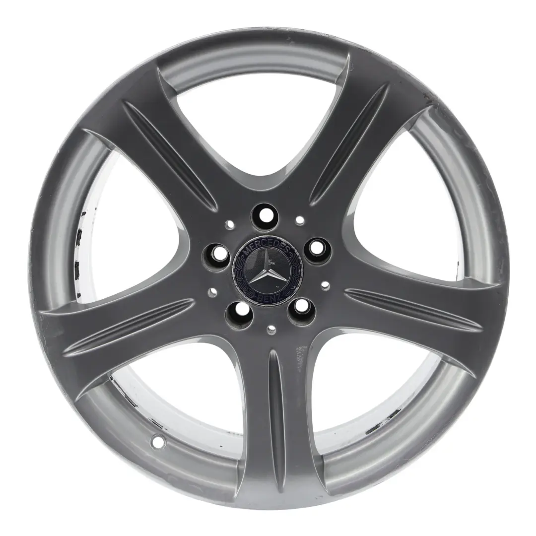 Mercedes CLS C219 Jante Arrière 18" 5 Branches 9,5J ET:33 Argent A2194010802 - SKU A2194010302-1 - Numéro de pièce A2194010302