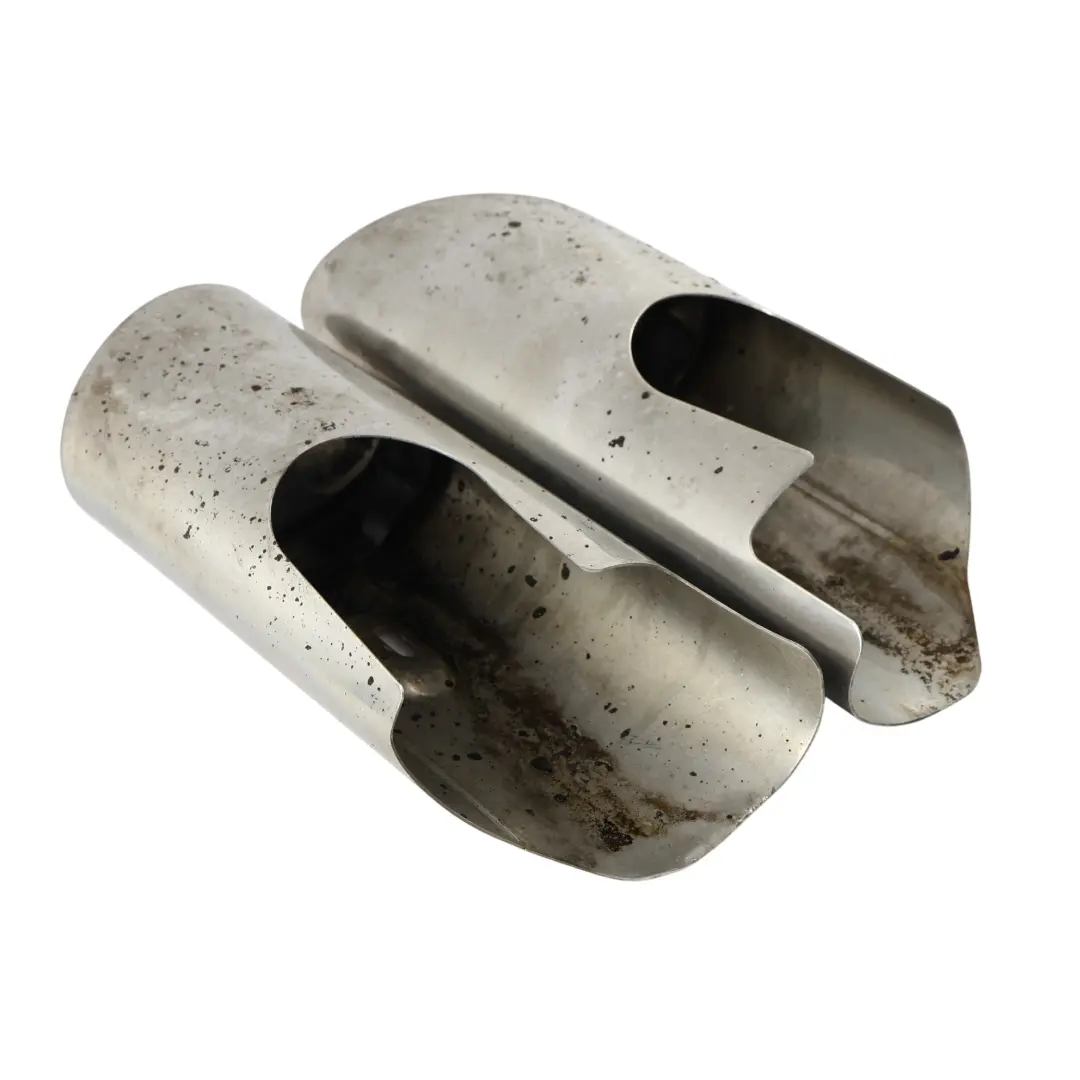 Mercedes C219 OM642 Tubo Escape Extremo Conjunto x2 Izquierdo - SKU A2194920014 - Número de pieza A2194920014