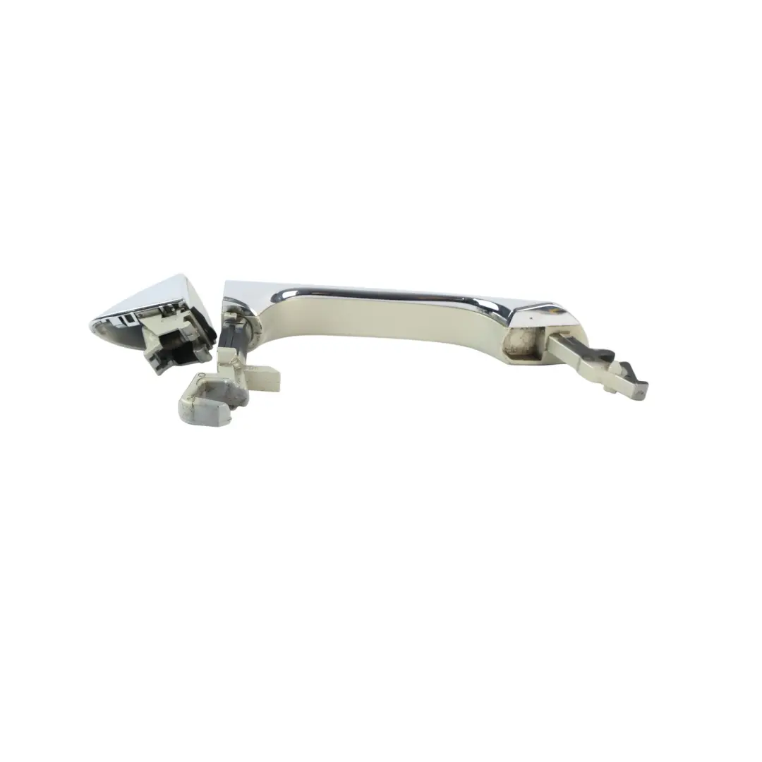 Mercedes C219 Rear Door Grab Handle Left N/S Designo Silver - 029 - SKU A2197600170-SVR - Part number A2197600170