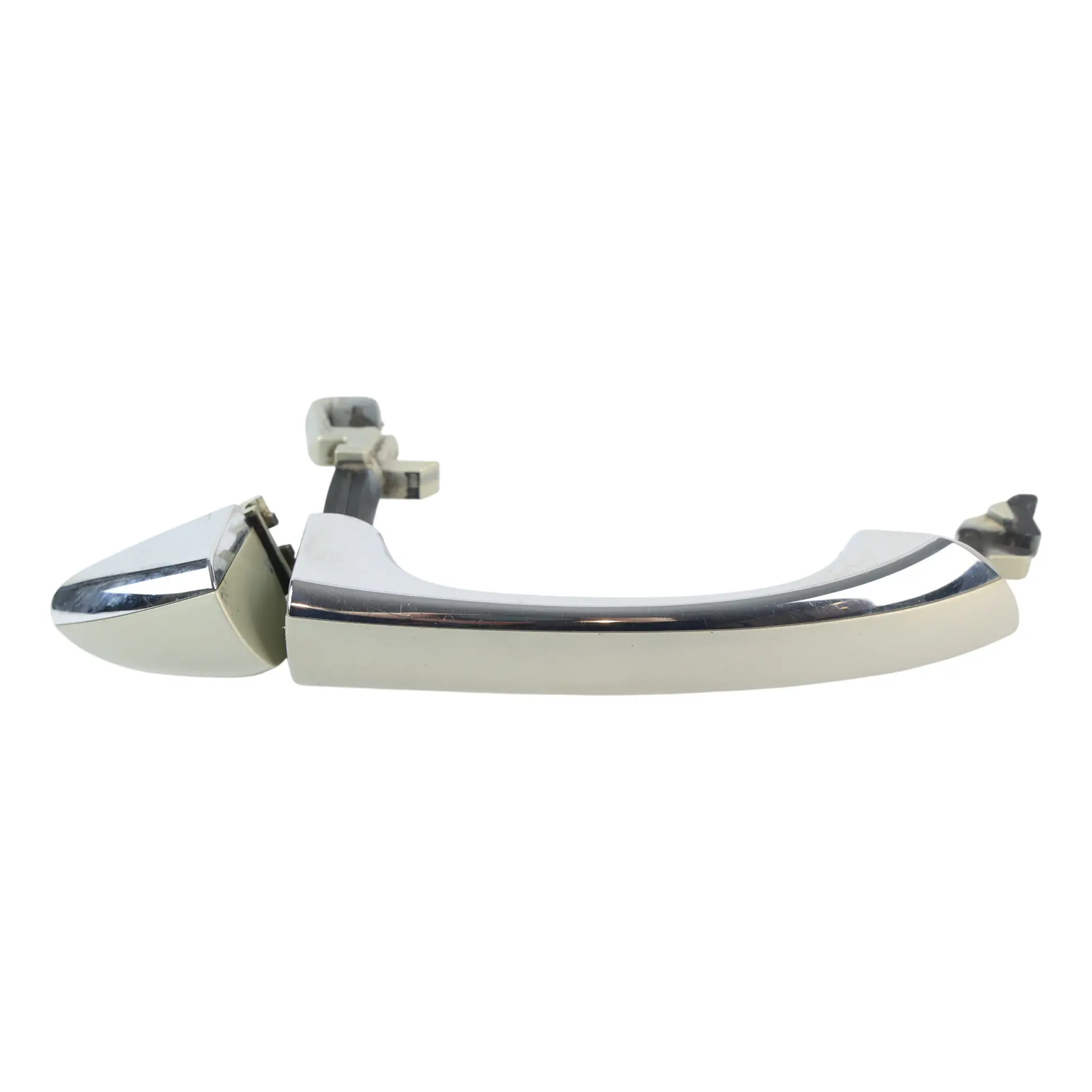 Mercedes C219 Tirador Puerta Trasera Derecha Designo Plata A2197600270