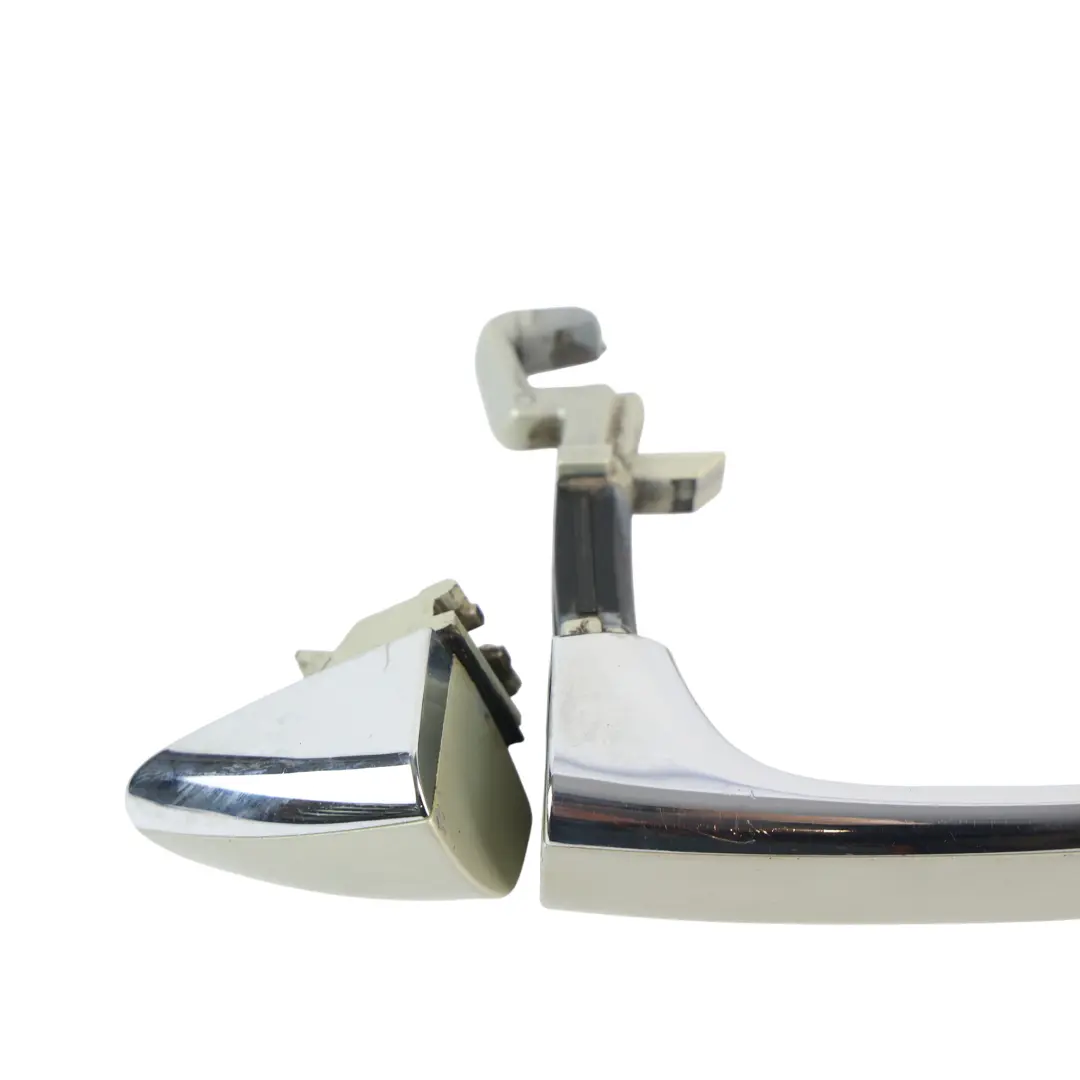 Mercedes C219 Tirador Puerta Trasera Derecha Designo Plata - SKU A2197600270-SVR - Número de pieza A2197600270