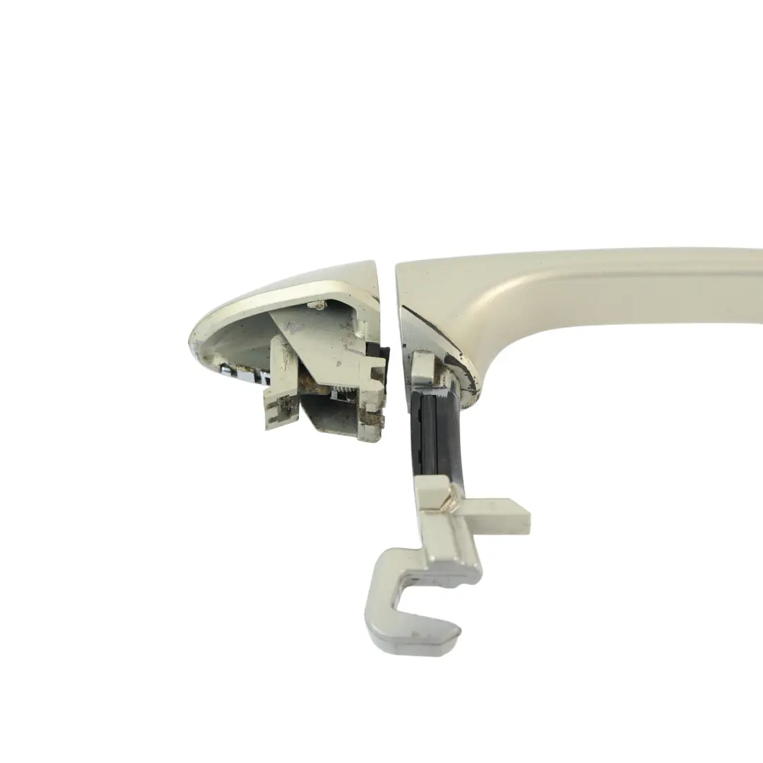 Door Grab Handle Right O/S Designo Silver - 029 to Mercedes C219 Rear with Part number A2197600270 Mercedes C219 Rear Door Grab Handle Right O/S Designo Silver - 029 - SKU A2197600270-SVR - Part number A2197600270